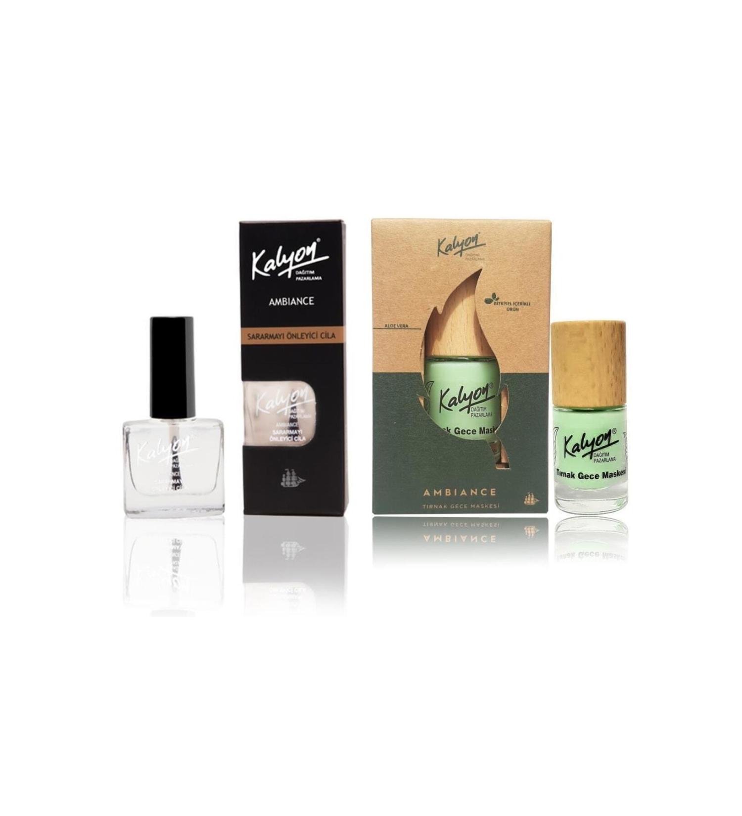 Kalyon Anti-Yellowing + Herbal Nail Night Mask 11 Ml