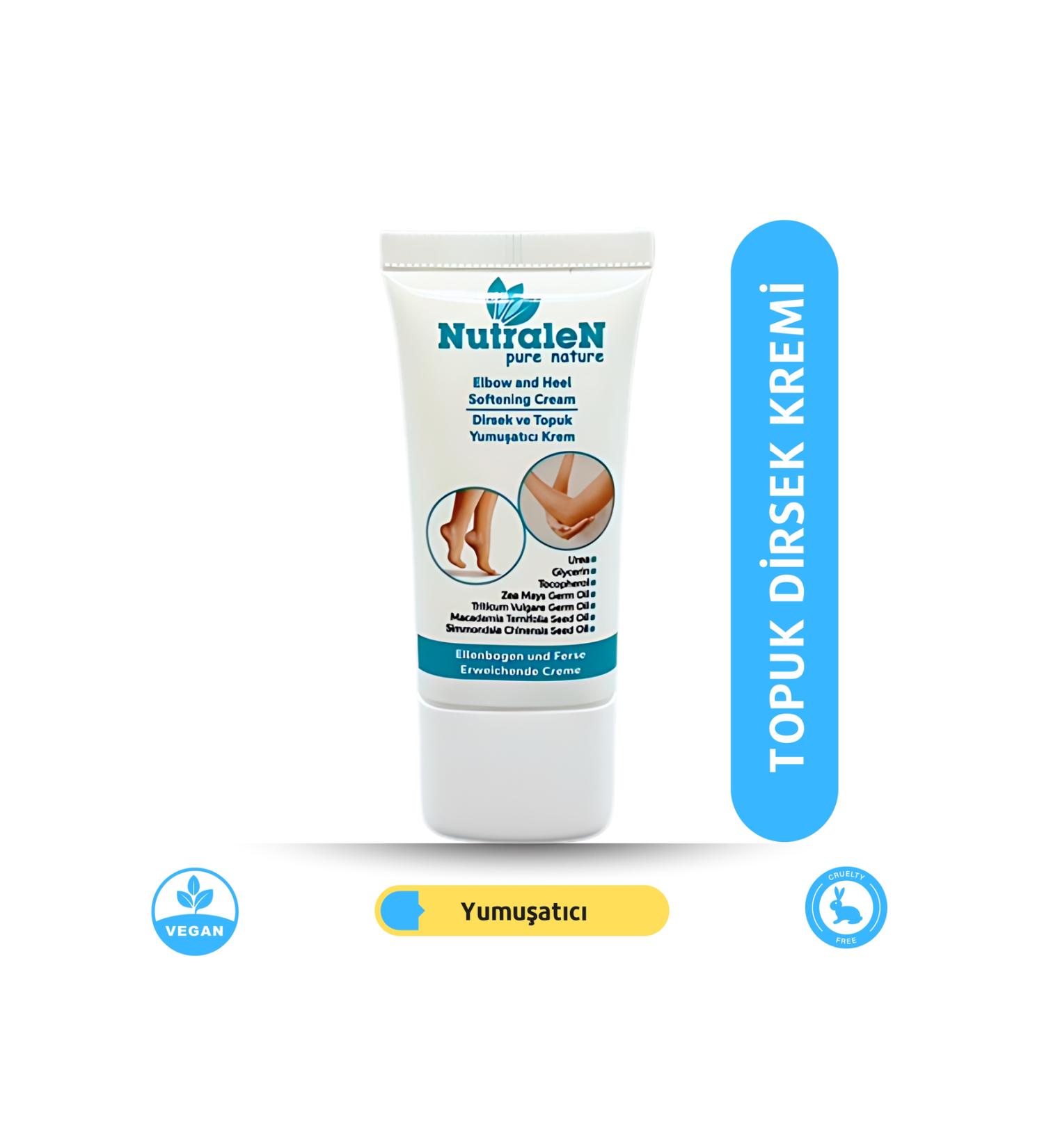 Nutralen Elbow | Heel Softening Cream | Intensive Moisturizer | Dry Rough Skin | Beautiful Look | 50 ml - Buy Online on GoSupps.com