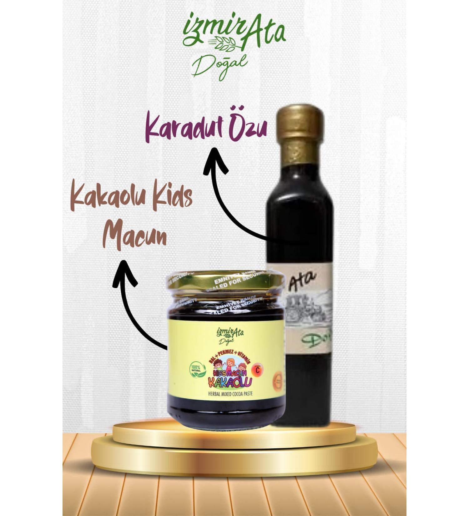 IZMIRATADO AL Children's set - kids children's paste and black mulberry extract