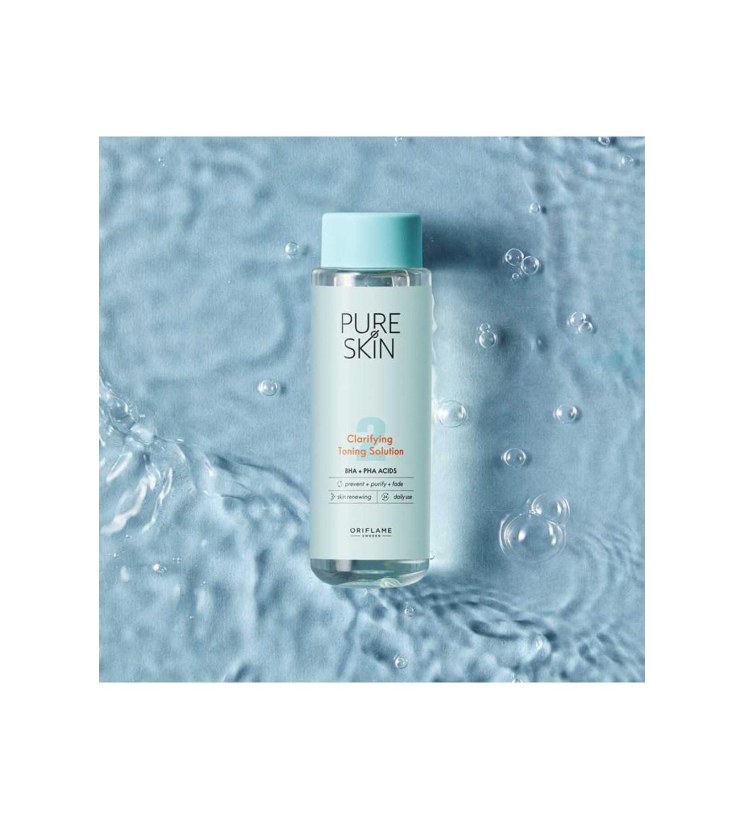 Oriflame Pure Skin Cleansing Tonic That Removes Dirt and Helps Prevent Blemishes - Buy Online on GoSupps.com