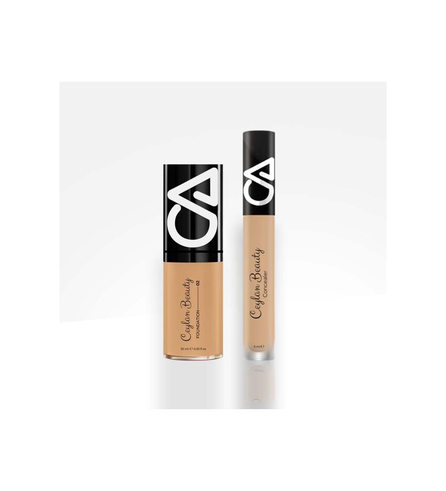 CA Cosmetics Super Duo Foundation 02 Concealer Medium High Coverage 24 Hour Lasting