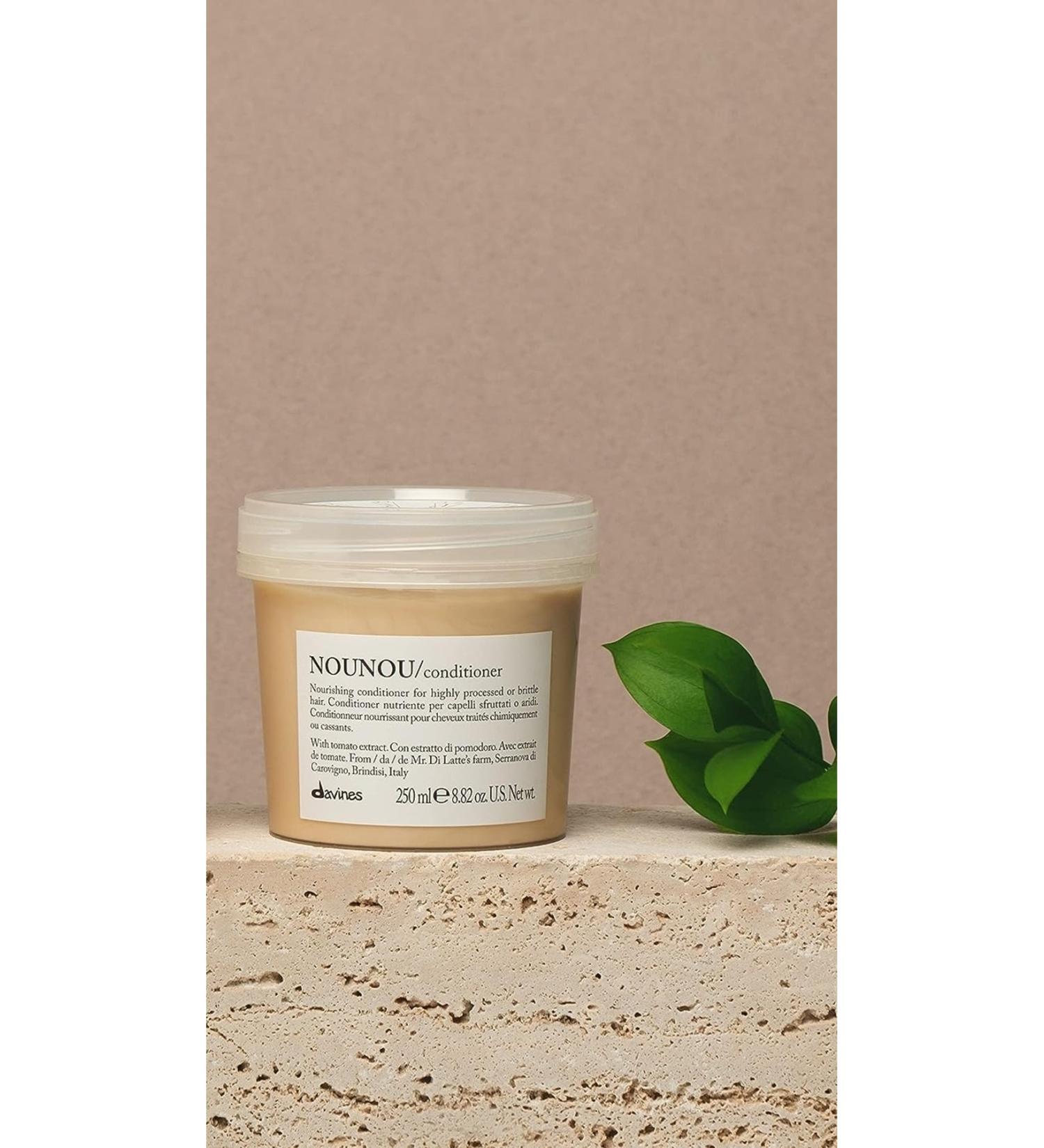 Davines ForBeautyNesli.824Nounou Chemically Treated Hair Damage Repair 3.0 pH Conditioner 8.82oz