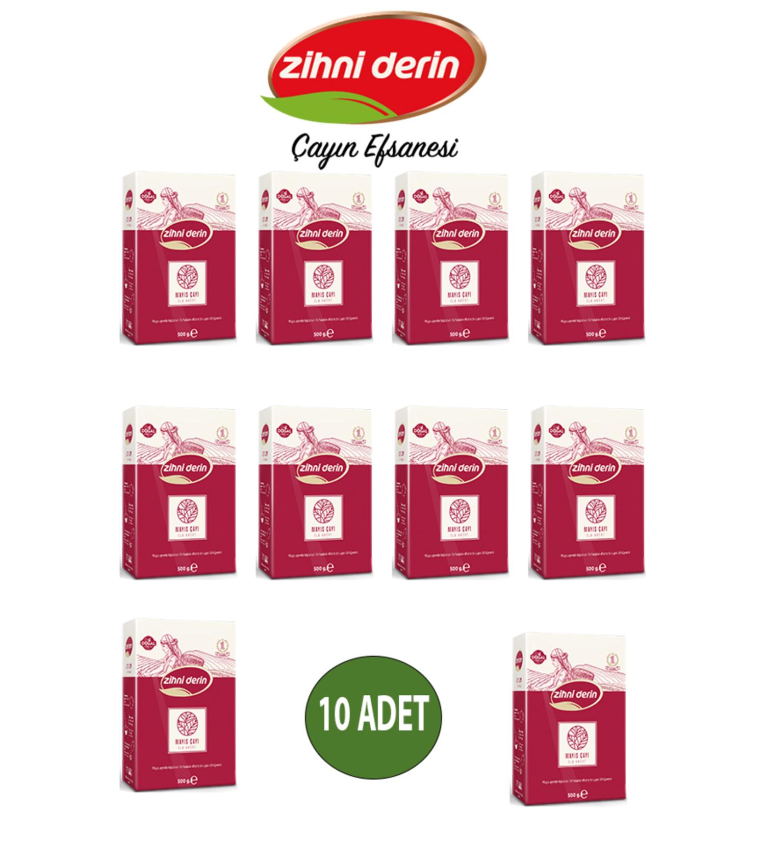 Zihni Derin Z HN DEEP MAY TEA 1000 GR. (10 PIECES OF 10 KILOGRAMS)
