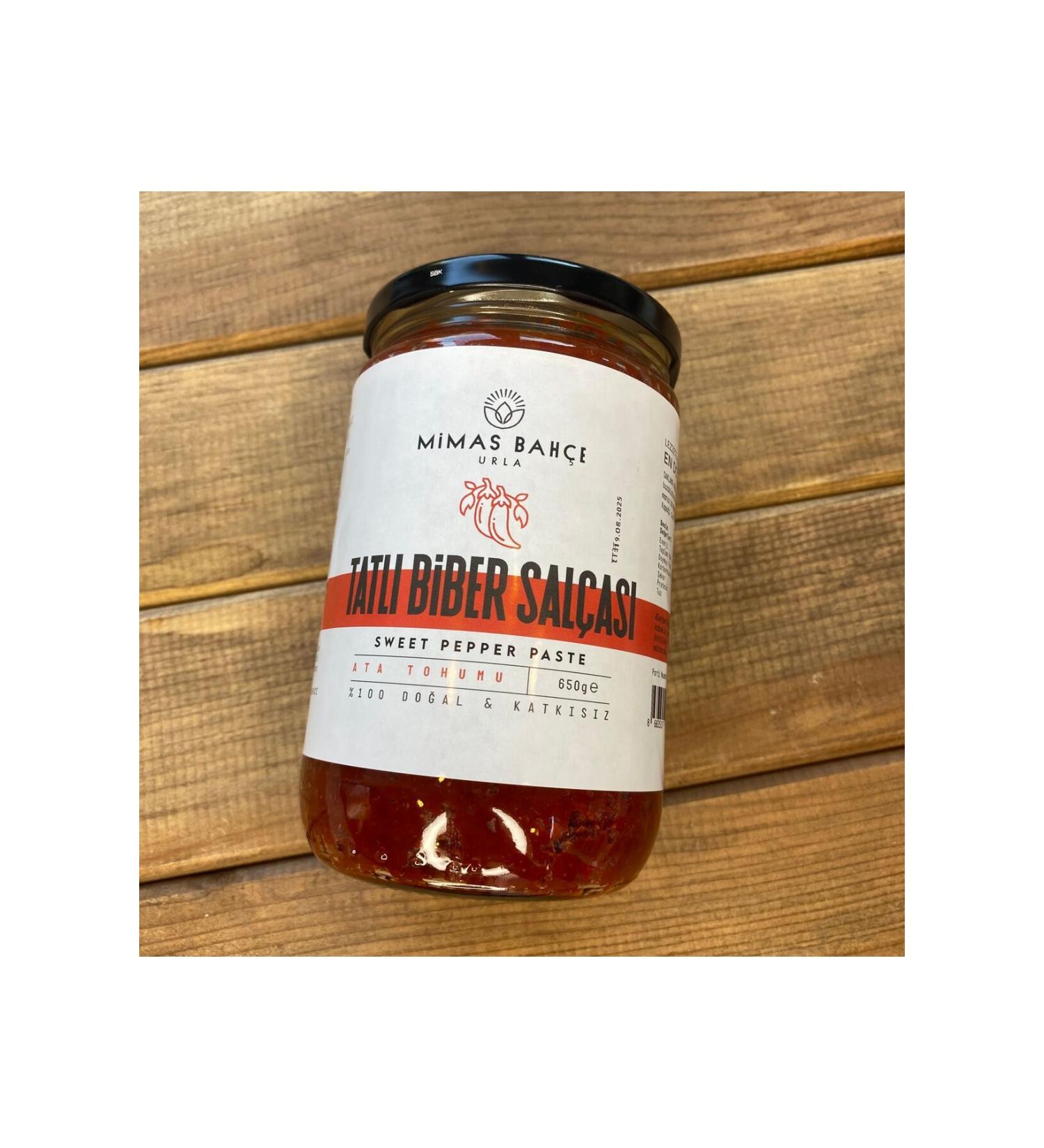 Mimas GARDEN Sweet Pepper Paste Heirloom Seed additive-free natural 650gr