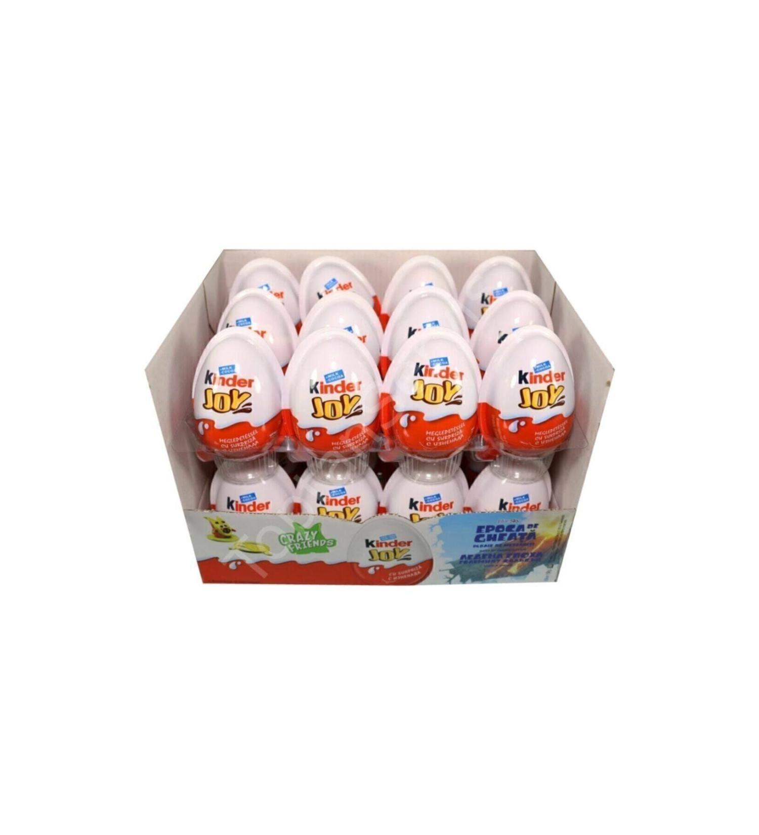 Kinder Joy Surprise Eggs for Men 24 Pieces - Buy Online on GoSupps.com
