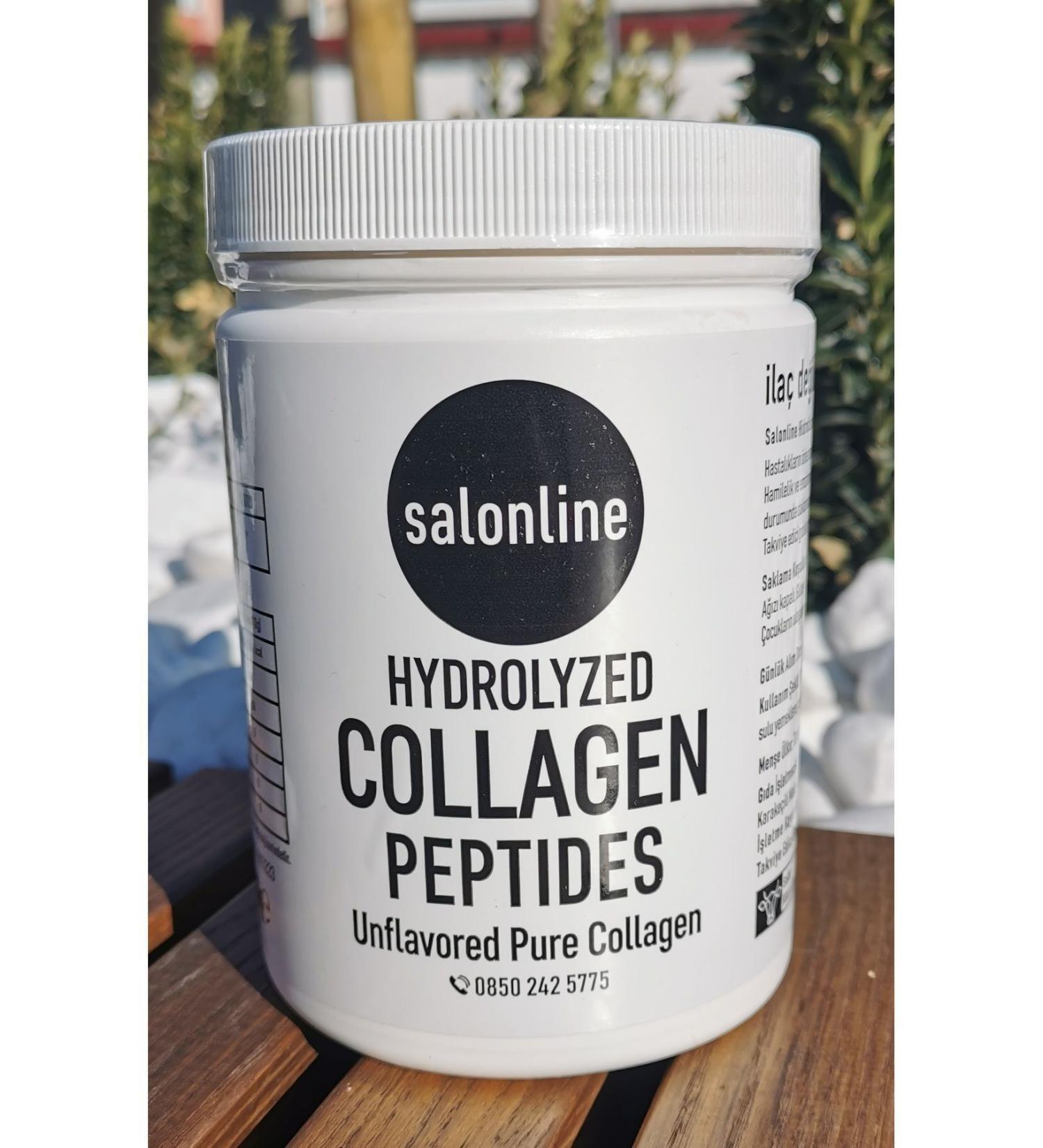 salonline Pure and Flavorless Hydrolyzed Collagen 300 Grams - Buy Online on GoSupps.com