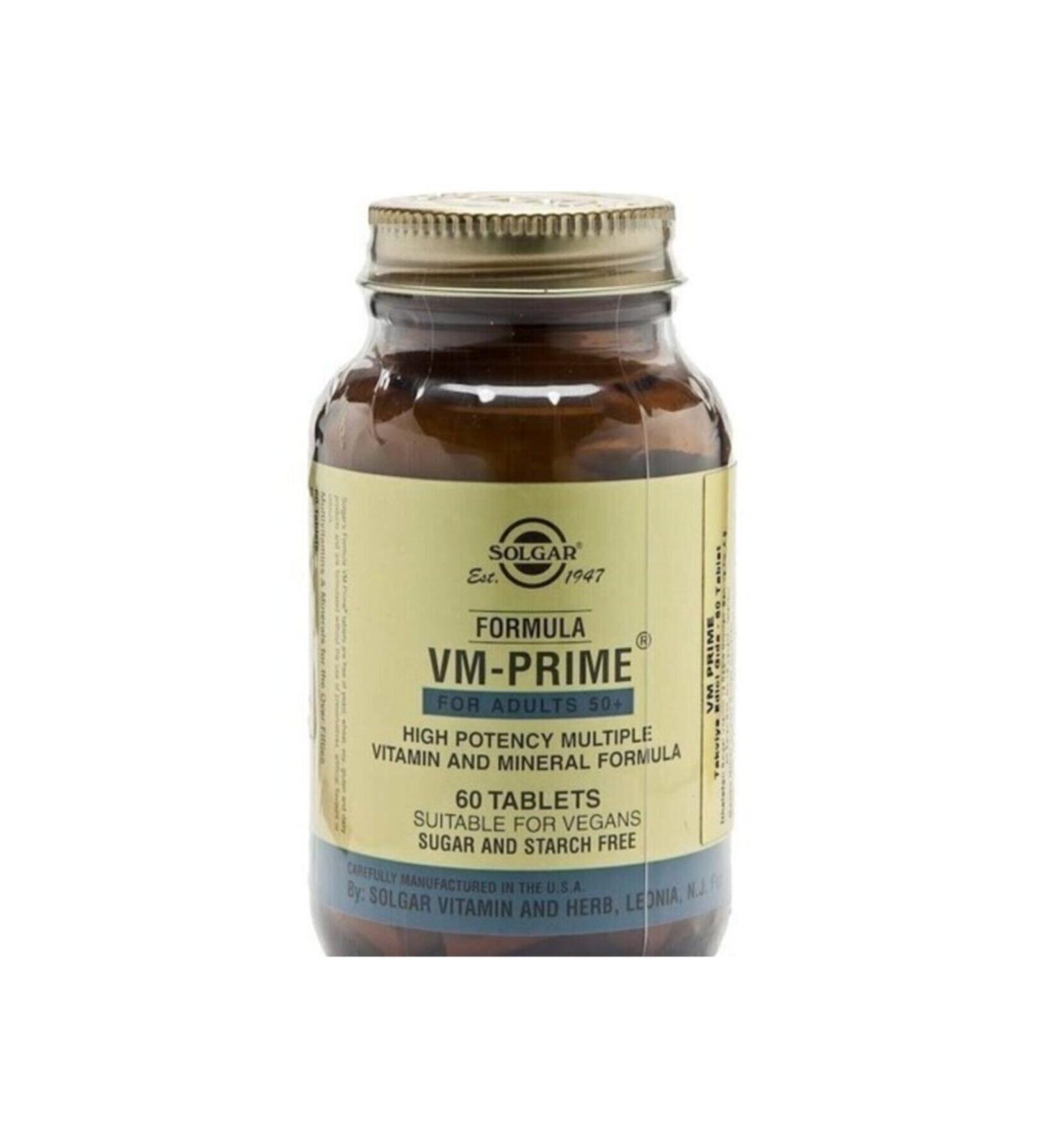 Solgar Vm Prime 60 Tab