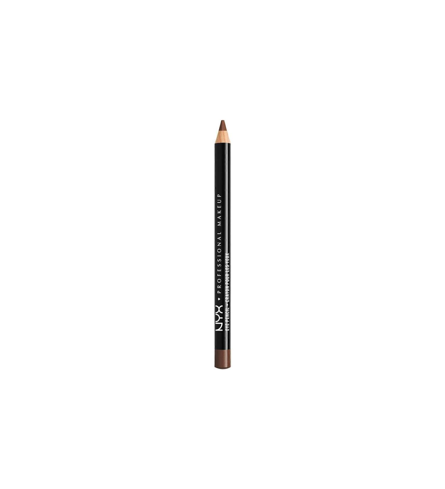 NYX Professional Makeup Eye Pencil - Slim Eye Pencil Dark Brown 800897109035 - Buy Online on GoSupps.com