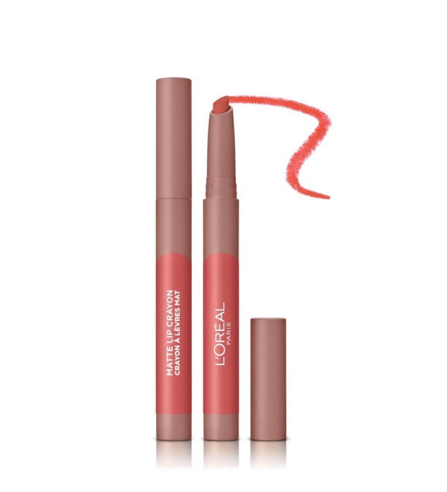 L'Oreal Paris L'or al Paris Infaillible Matte Lip Crayon Pencil Matte Lipstick - 105 Sweet And Salty - Buy Online on GoSupps.com