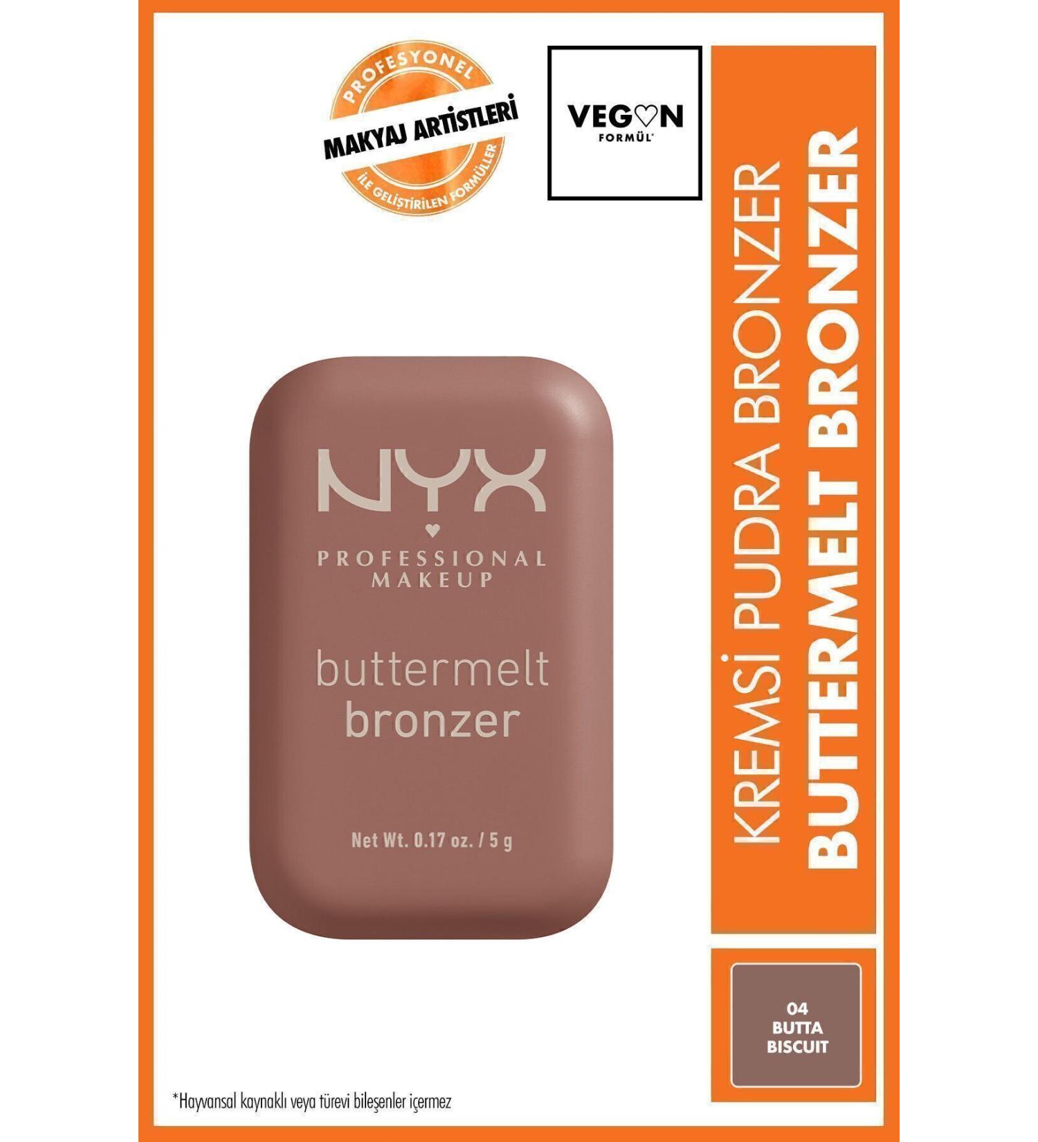 NYX Professional Makeup Buttermelt Bronzer - 04 Butta Buscuit - Buy Online on GoSupps.com