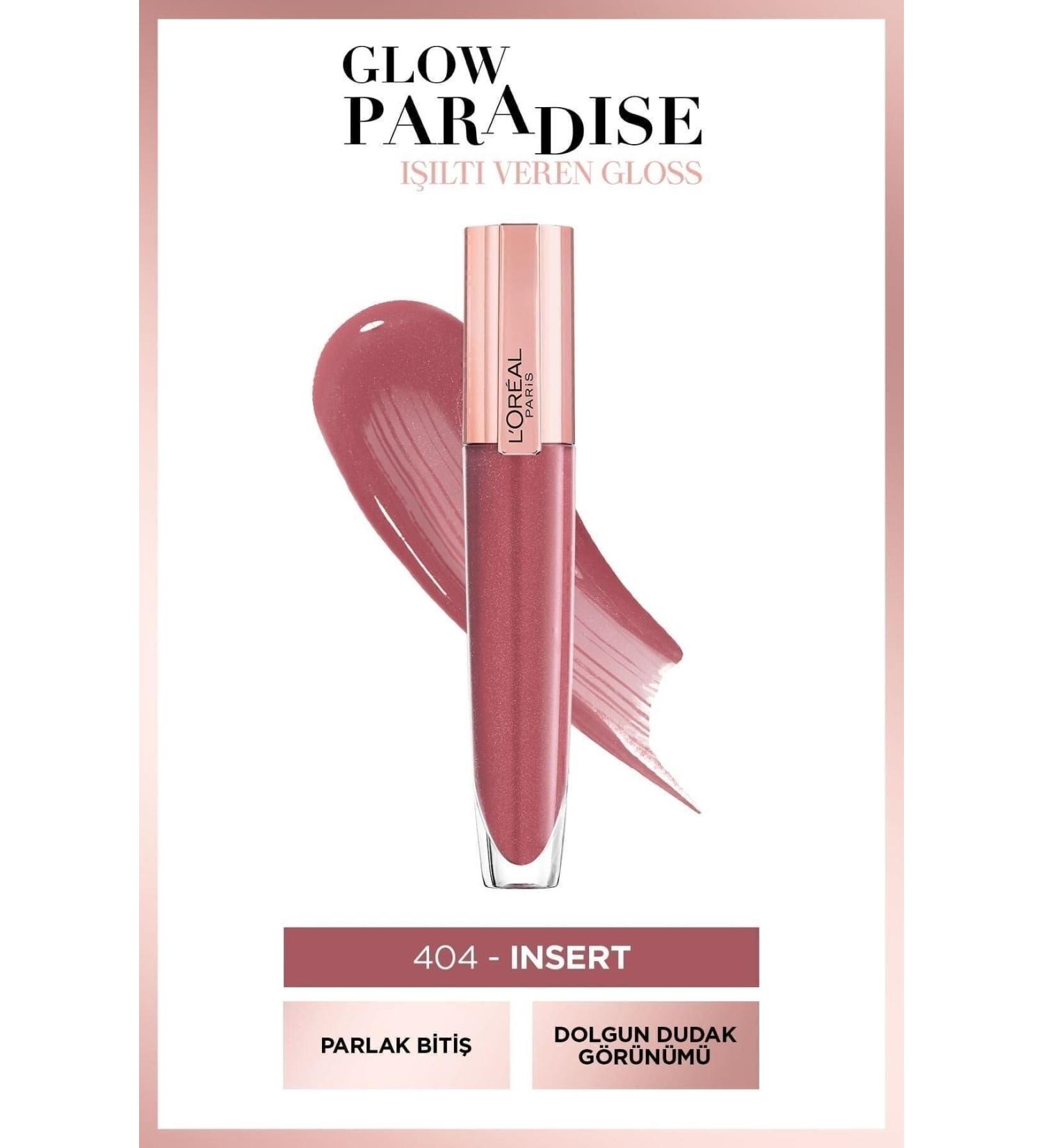 L'Oreal Paris Glow Paradise Balm in Gloss - Luminous Shine 404 I Insert - Buy Online on GoSupps.com
