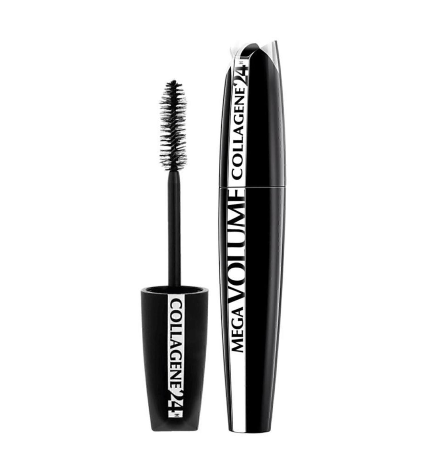 L'Oreal Paris L'Oreal Paris Mega Volume Collagene 24h Black Mascara - Buy Online on GoSupps.com