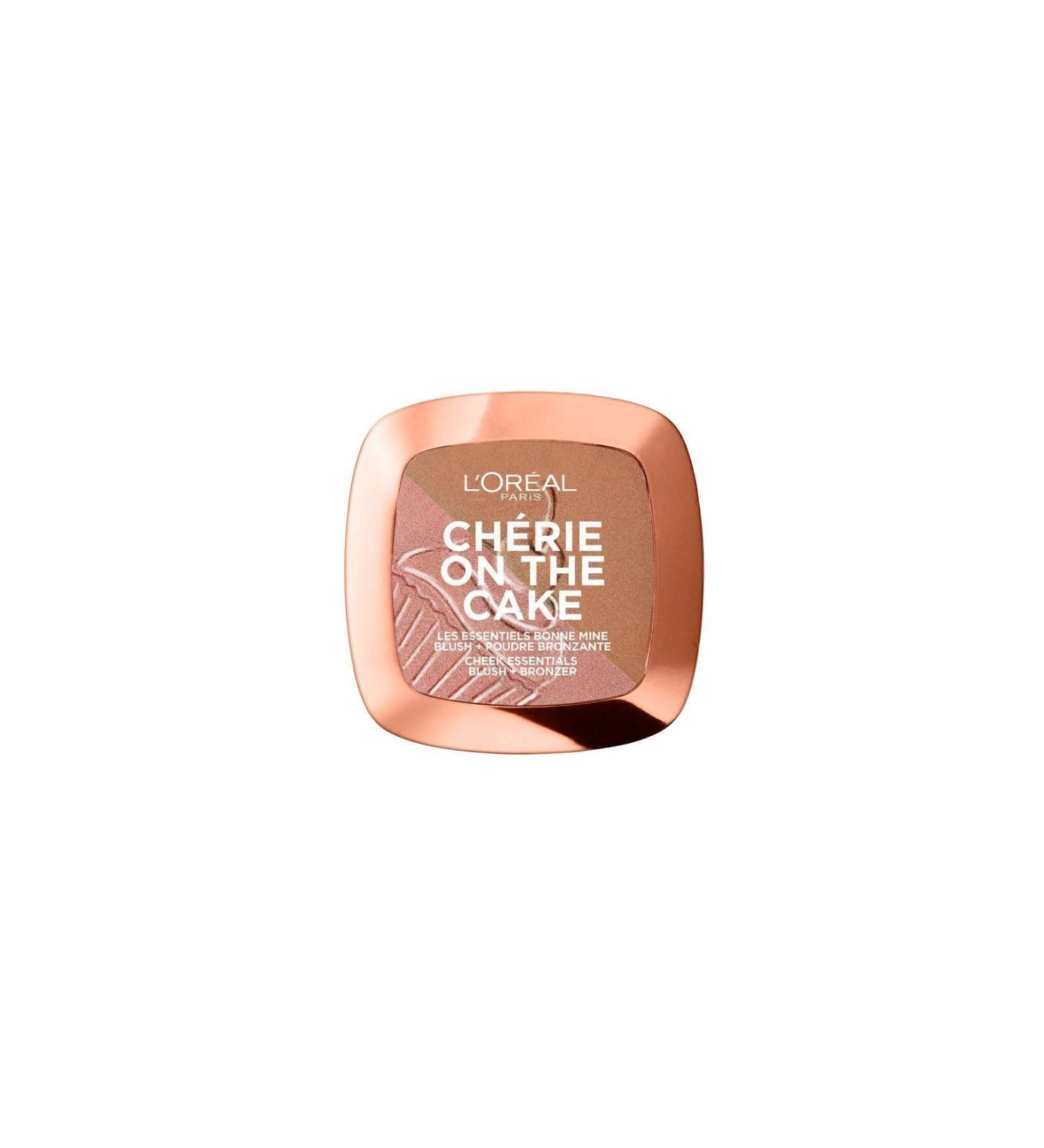L'Oreal Paris L'or al Paris Cherie On The Cake Blush And Bronzing Powder - 01 Milk Chocolate - Buy Online on GoSupps.com