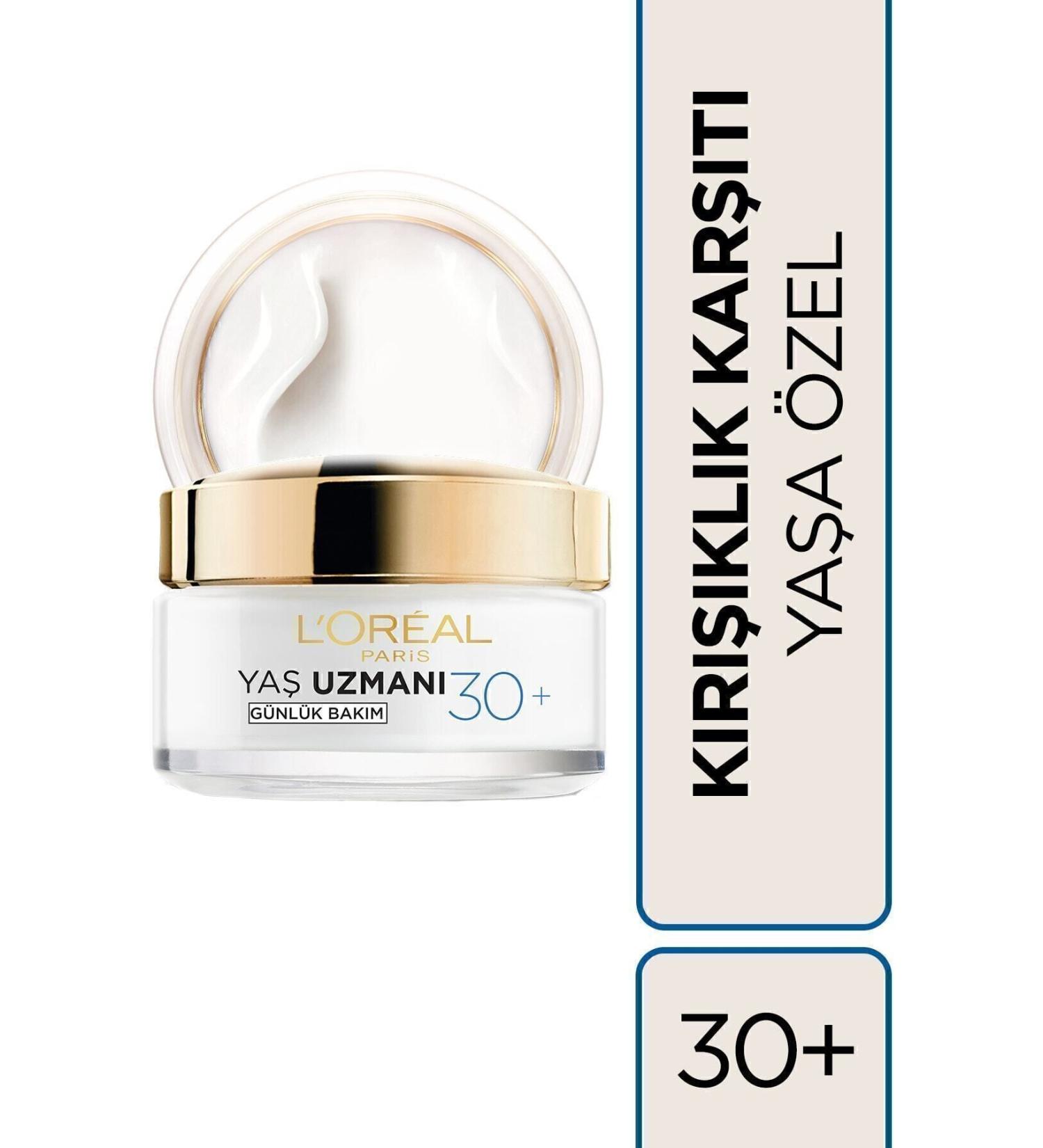 L'Oreal Paris Paris Age Expert 30+ Anti-Wrinkle Moisturizing Cream 50 Ml - Buy Online on GoSupps.com