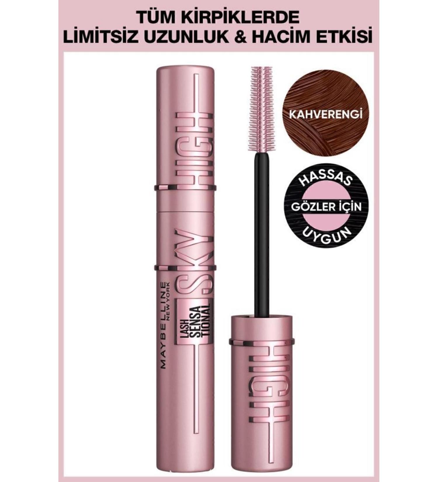 Maybelline New York Lash Sensational Sky High Brown Mascara - Buy Online on GoSupps.com