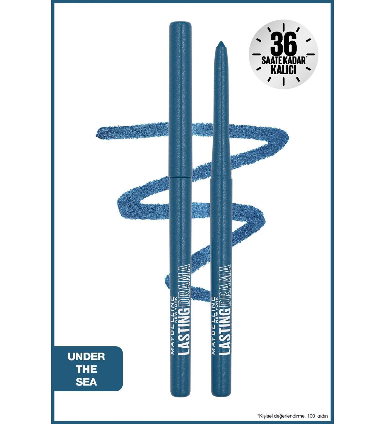 Maybelline New York Lasting Drama Automatic Liner Eye Pencil - Under The Sea - Blue - Buy Online on GoSupps.com