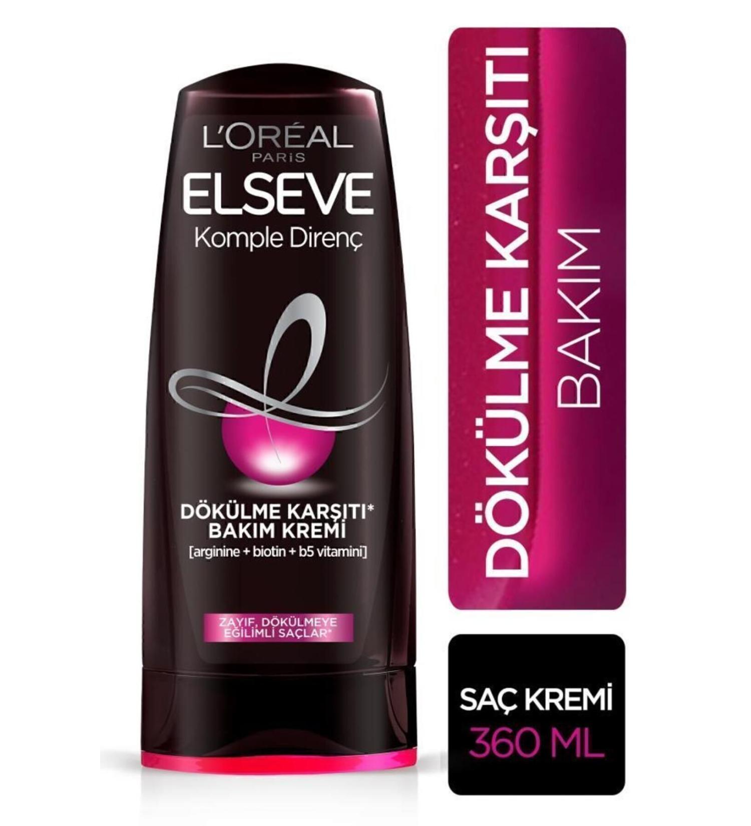 Elseve L'or al Paris Complete Resistance Anti-Hair Loss Care Cream 360 ml - Buy Online on GoSupps.com