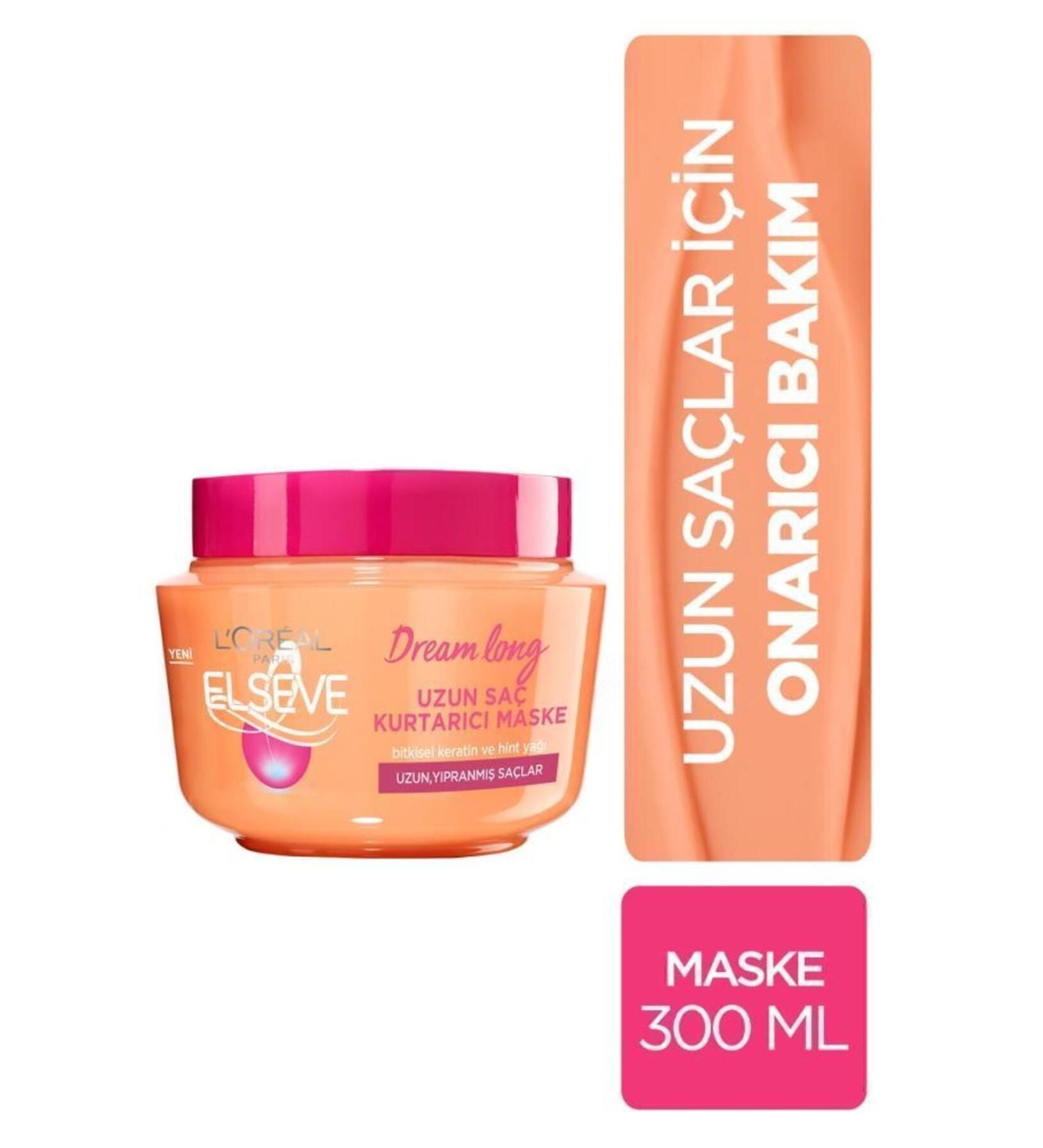 Elseve L'or al Paris Dream Long Long Hair Rescue Mask 300 ml - Buy Online on GoSupps.com