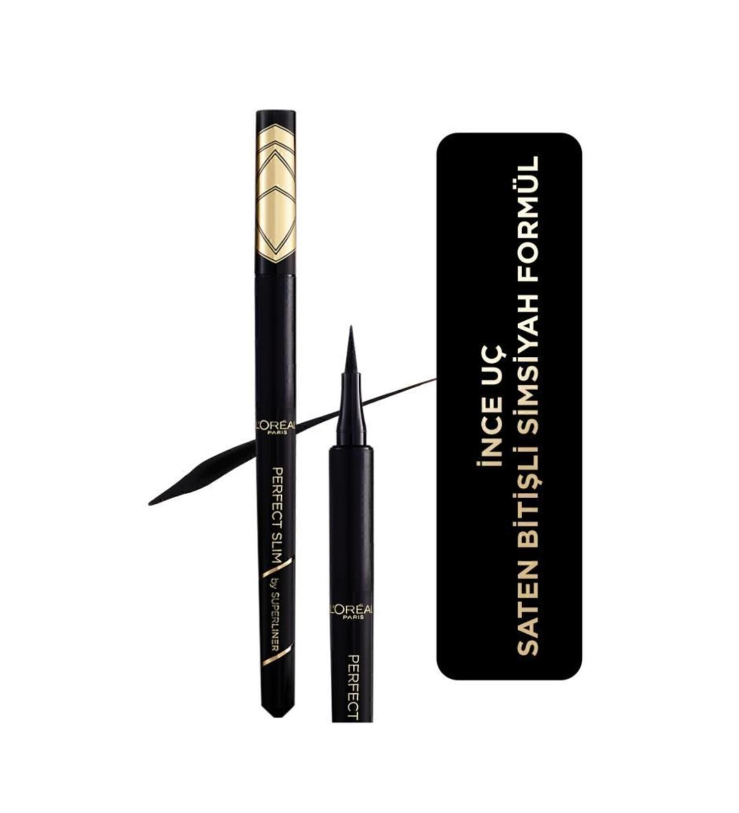 L'Oreal Paris L'or al Paris Perfect Slim By Superliner Black Eyeliner - Buy Online on GoSupps.com