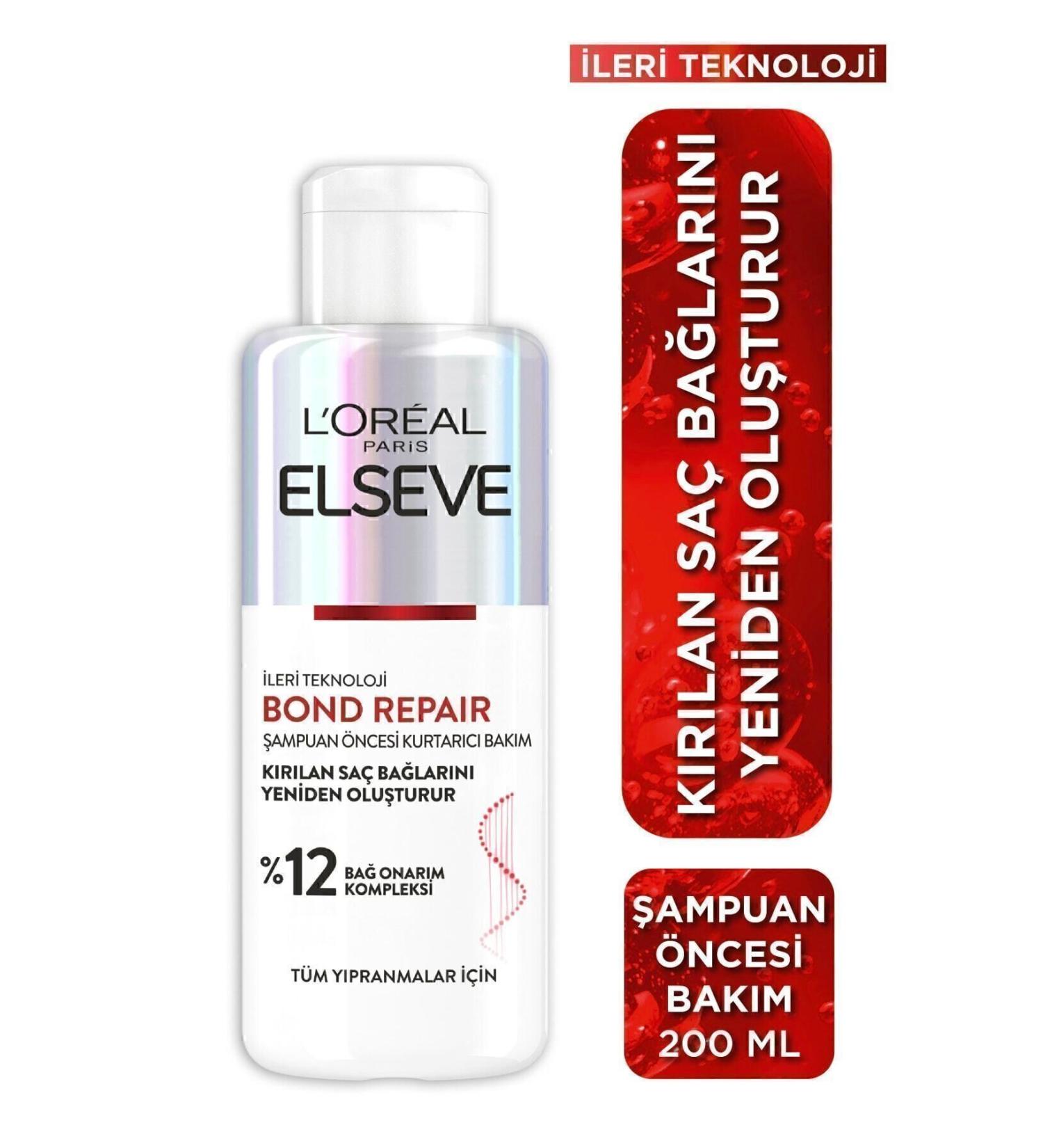 Elseve Bond Repair Pre-Shampoo Rescue Care That Rebuilds Hair Bonds For All Damages 200ml - Buy Online on GoSupps.com