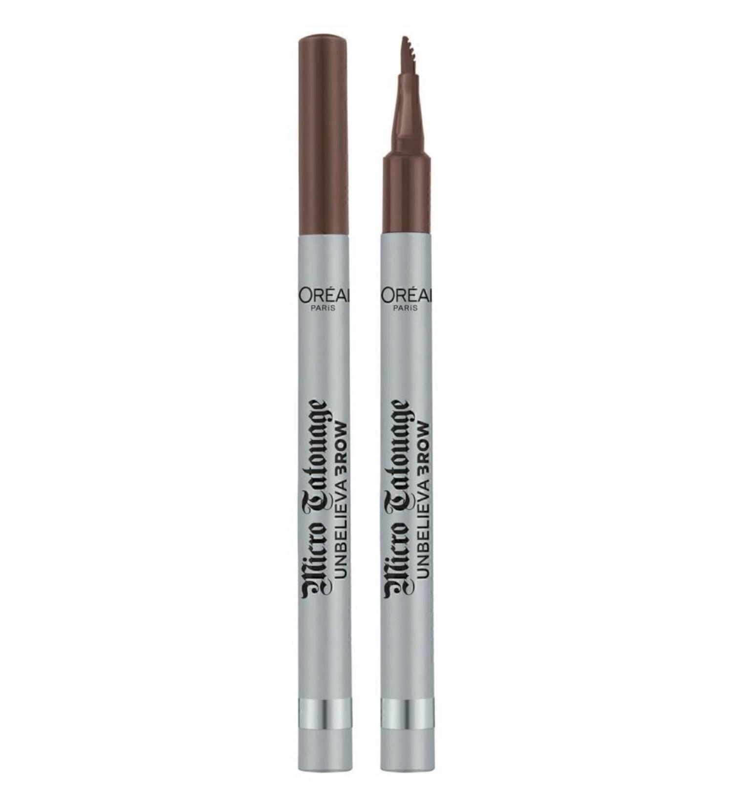 L'Oreal Paris L'or al Paris Unbelieva Brow Micro Tatouage Eyebrow Pencil - 108 Dark Brunette - Buy Online on GoSupps.com