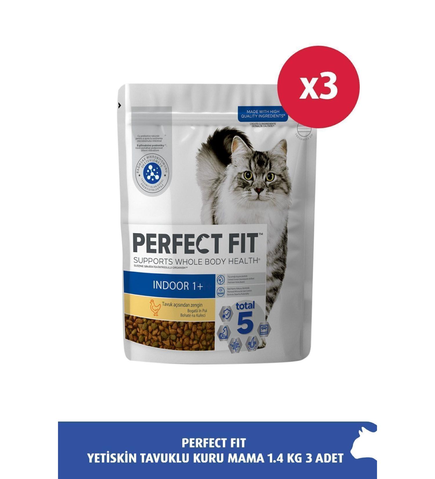 Perfect Fit Adult Chicken Dry Food 1.4 KG 3X - Buy Online on GoSupps.com