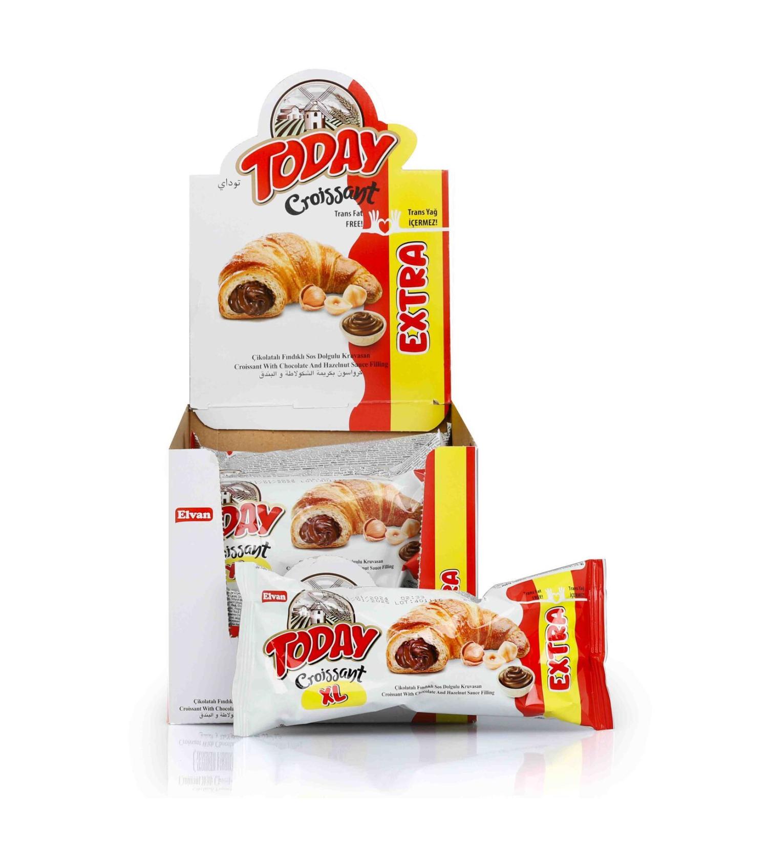 Elvan Today Croissant 62 Gr 12 Pieces (1 Box) - Buy Online on GoSupps.com