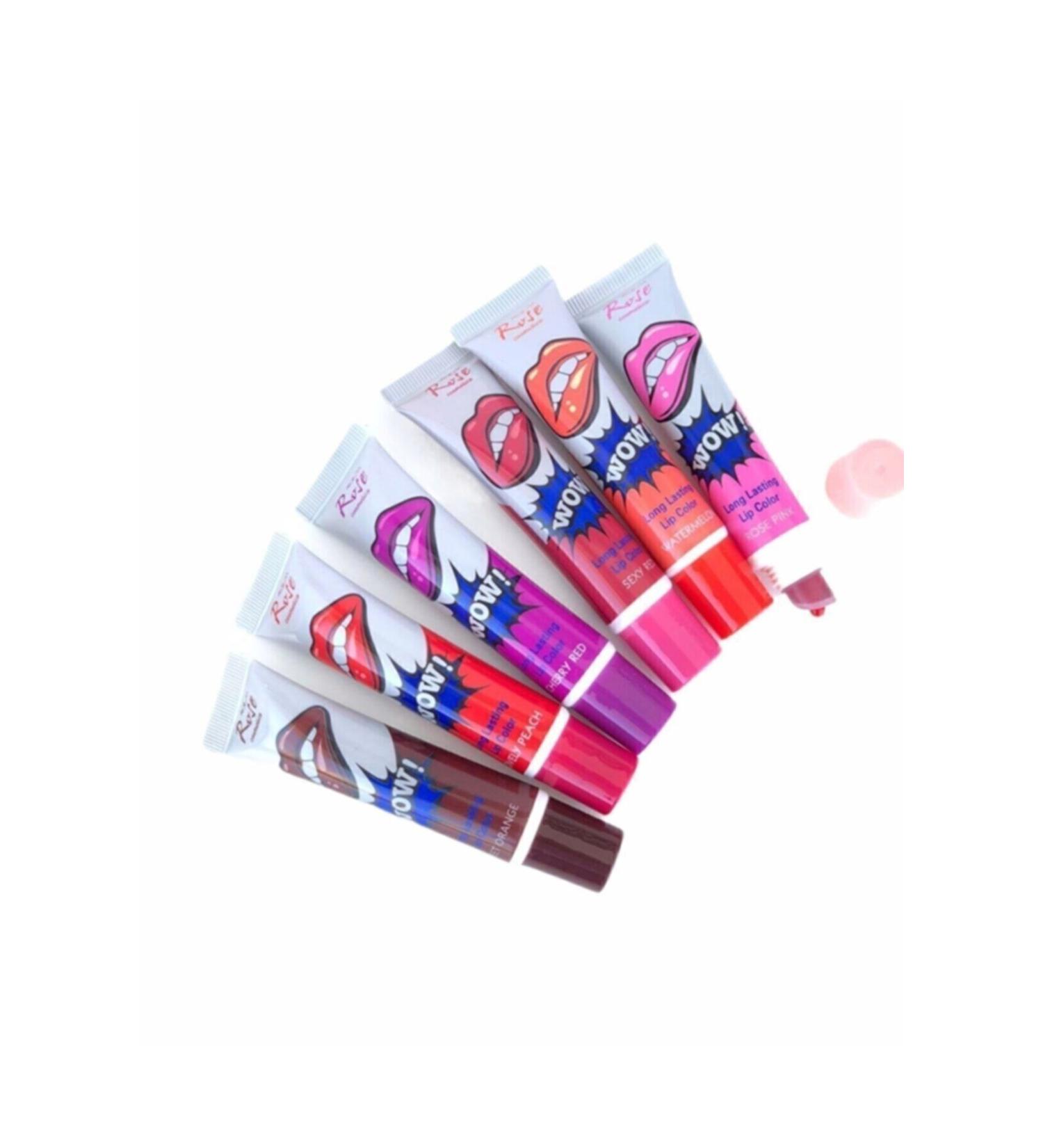 WOW Makeuptime Peelable Lipstick Set of 6