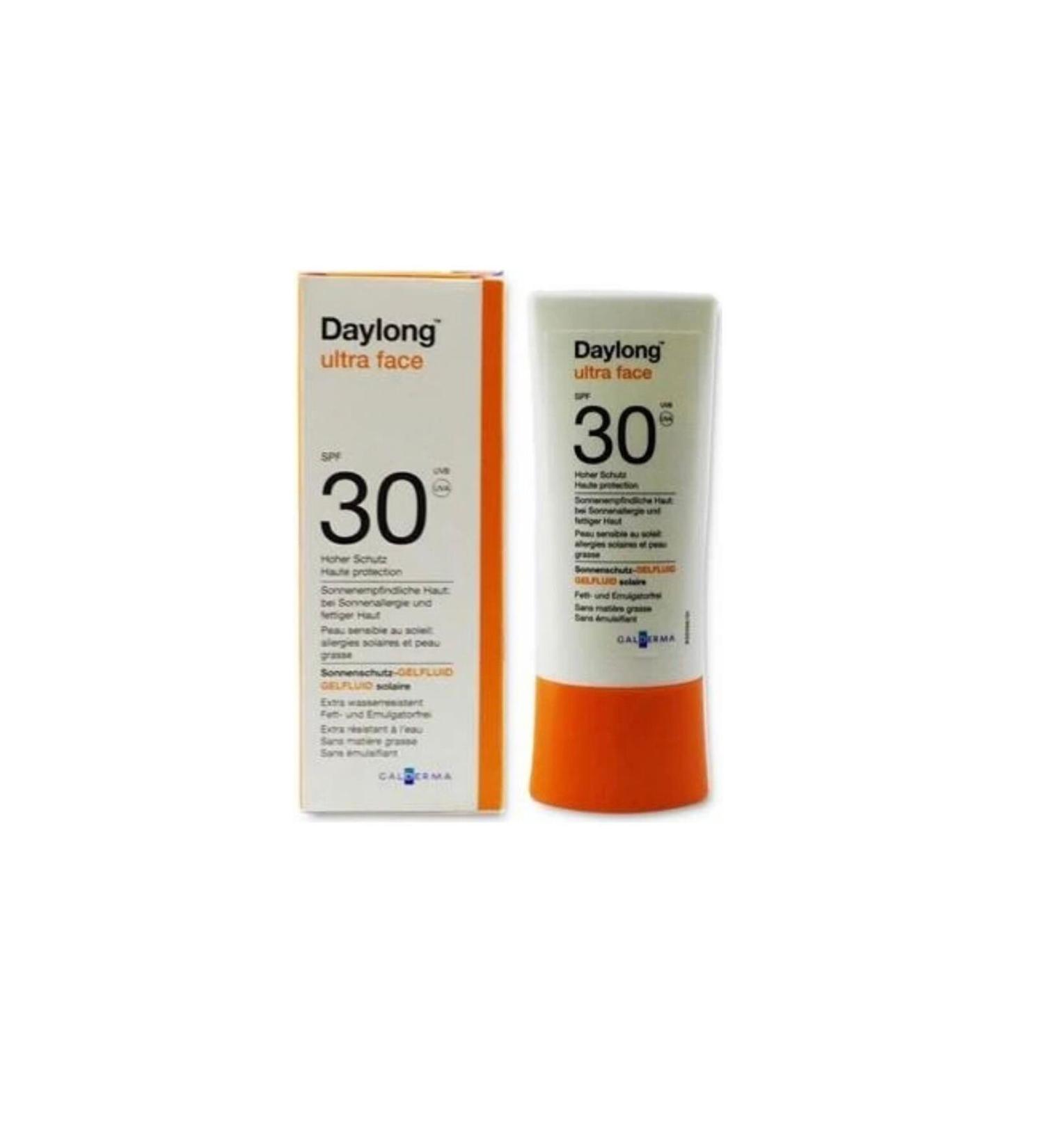 Daylong Ultra Face Spf 30 Factor 30 Ml Gel Sun Cream for Face
