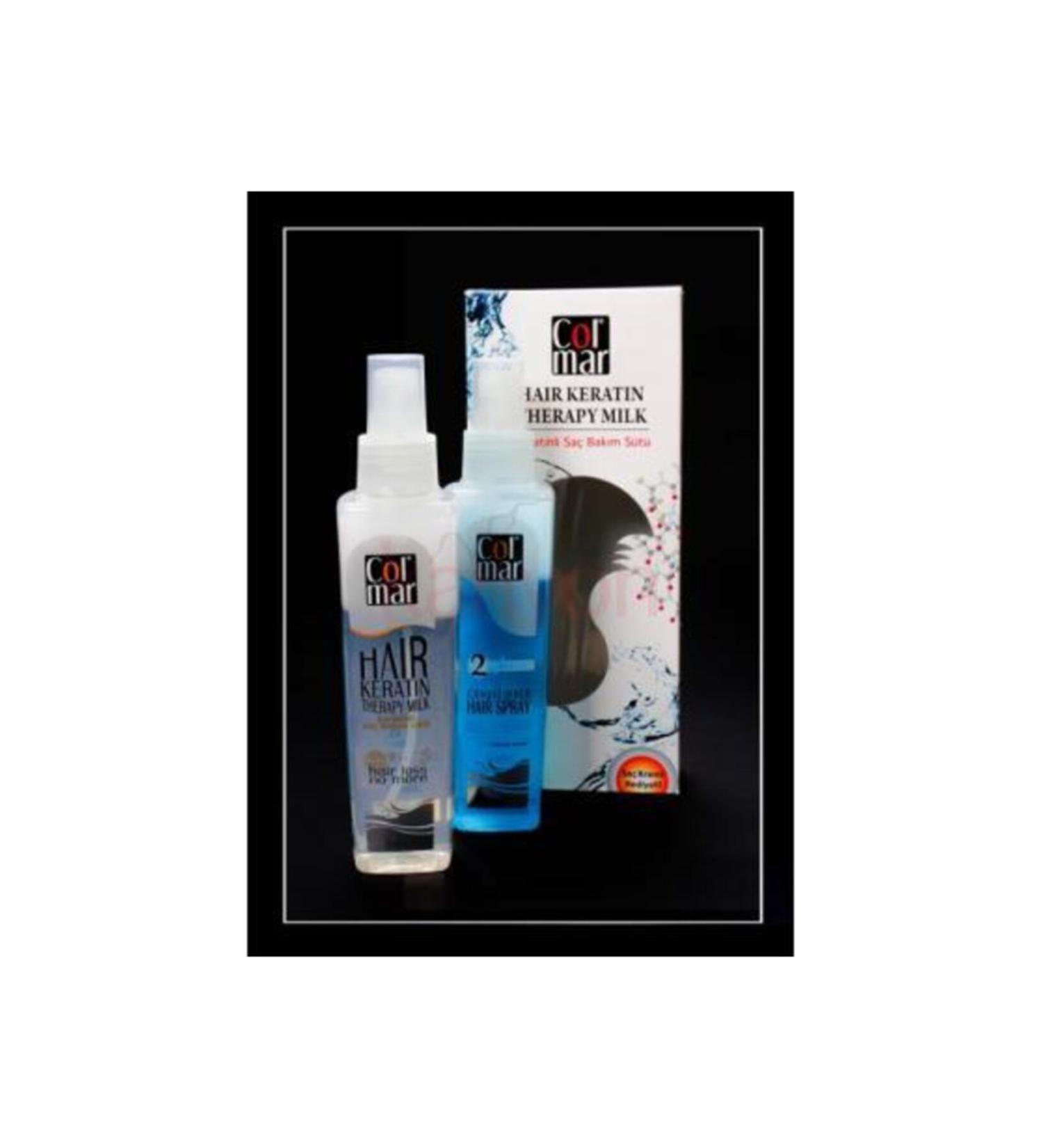 Colmar Col-mar Keratin Milk 200 Ml. Col-mar Blue Blow Dry Water 200 Ml.