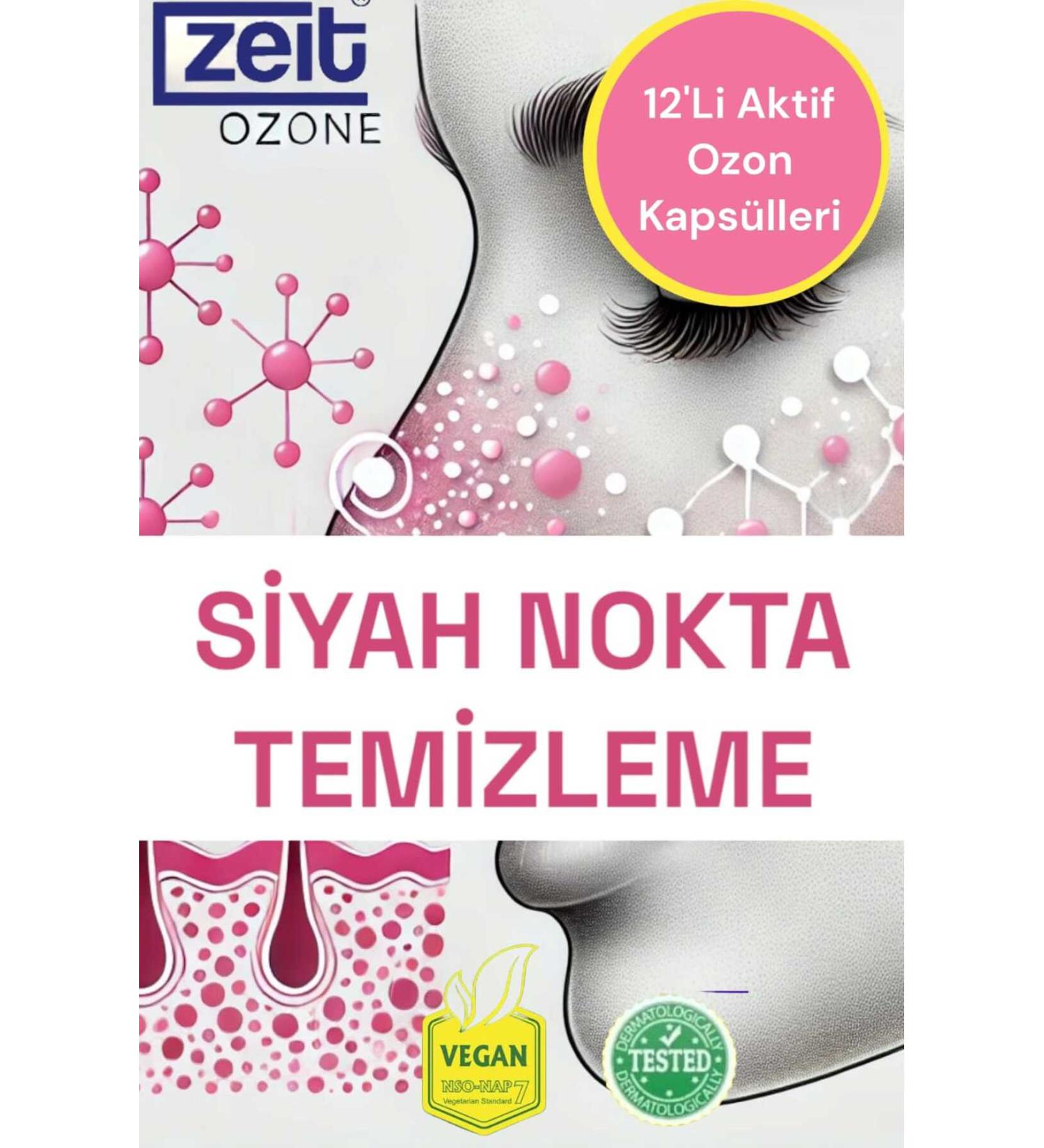 ZEIT OZON Ozonated Blackhead Cleansing Cream | Anti-Stain Natural Moisturizing Face Care | 12 Pack - Buy Online on GoSupps.com
