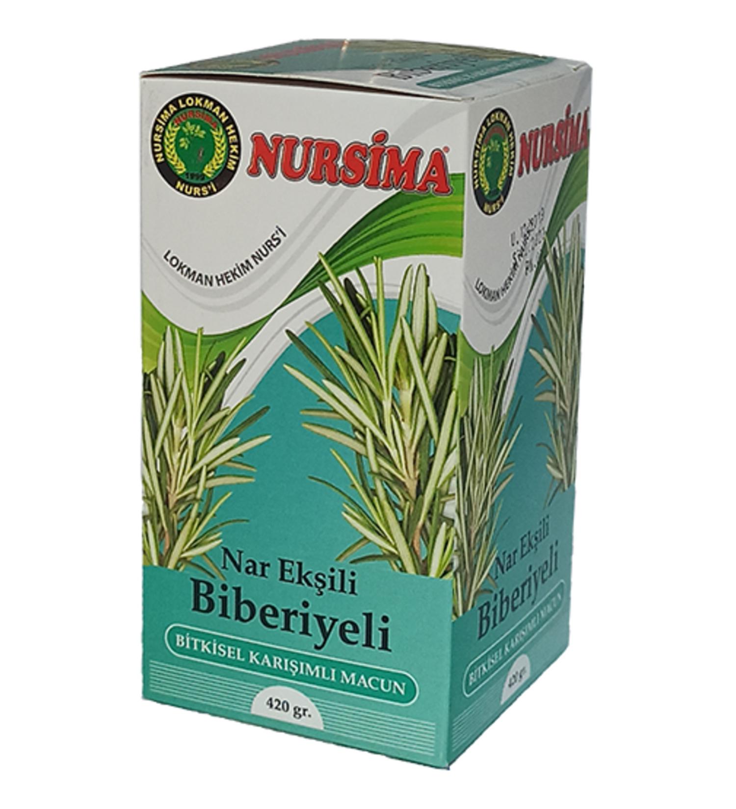 Nursima Pomegranate Syrup Rosemary Herbal Mix Paste 420 gr