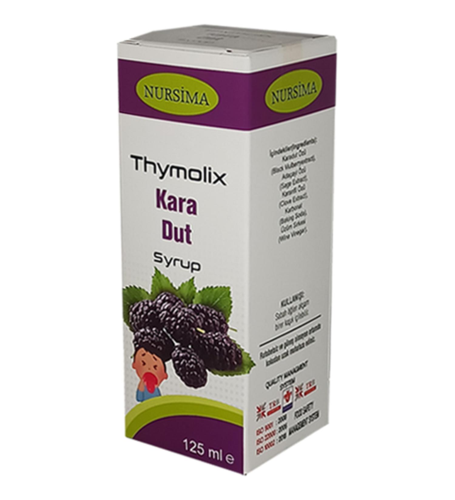 Nursima Black Mulberry Syrup 125 Ml