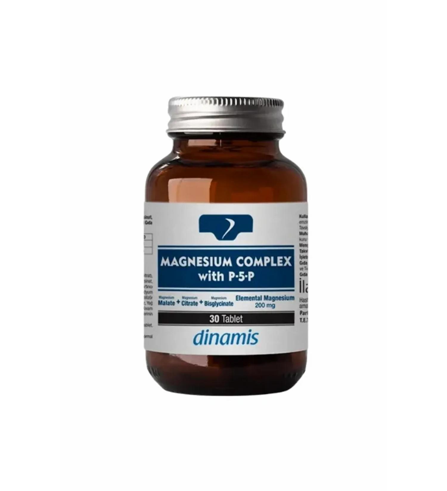 D NAM S Dinamis Magnesium Complex with P-5-P 30 Tablets