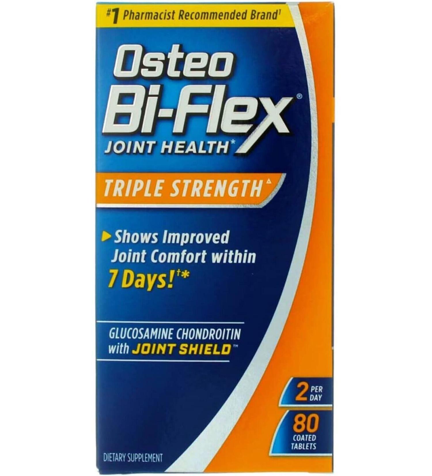 Osteo Bi-Flex Triple Strength 80 Tablets - Buy Online on GoSupps.com