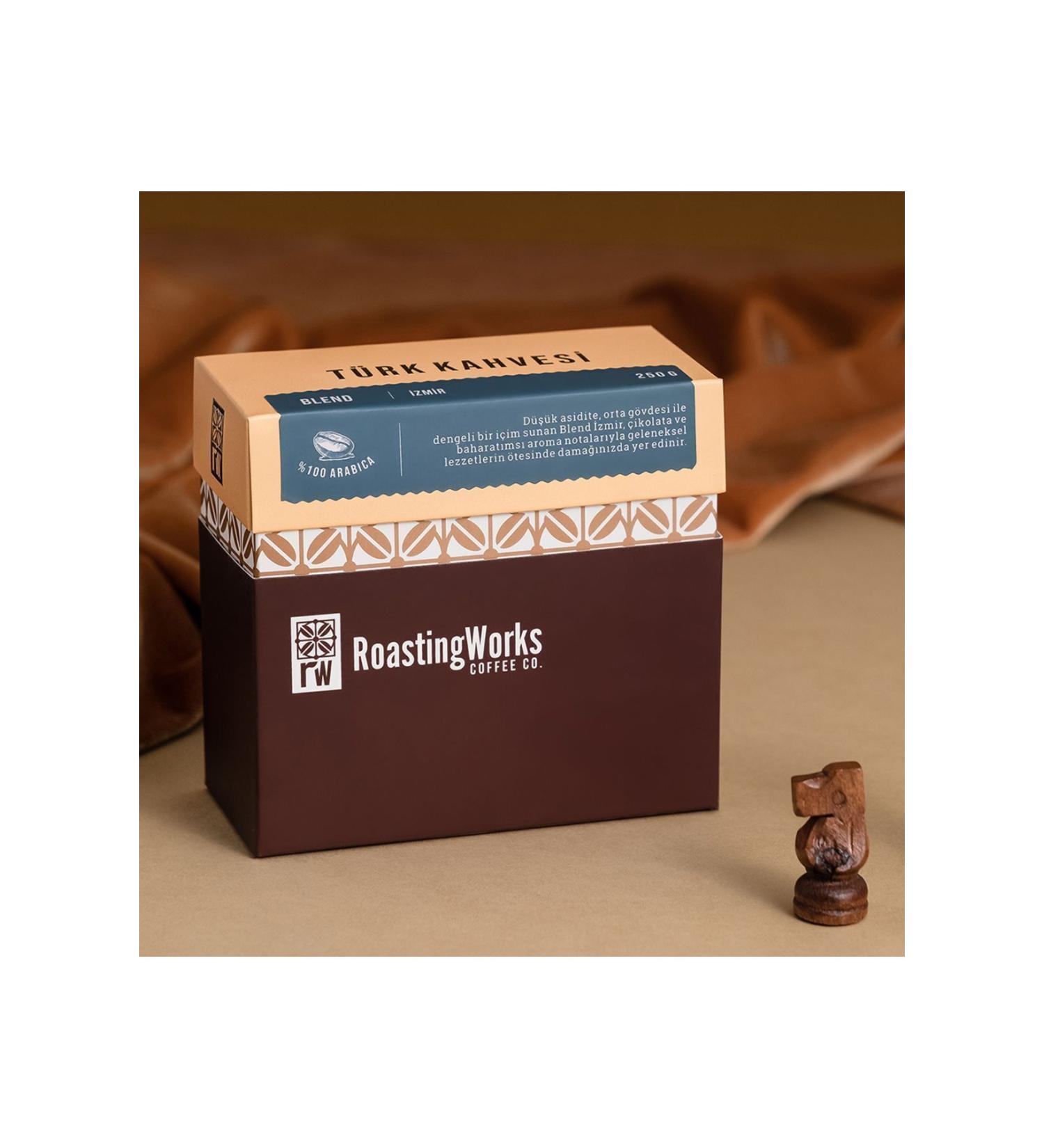 RoastingWorks Blend Izmir Turkish Coffee | 250gr X 2 Pieces | 500gr