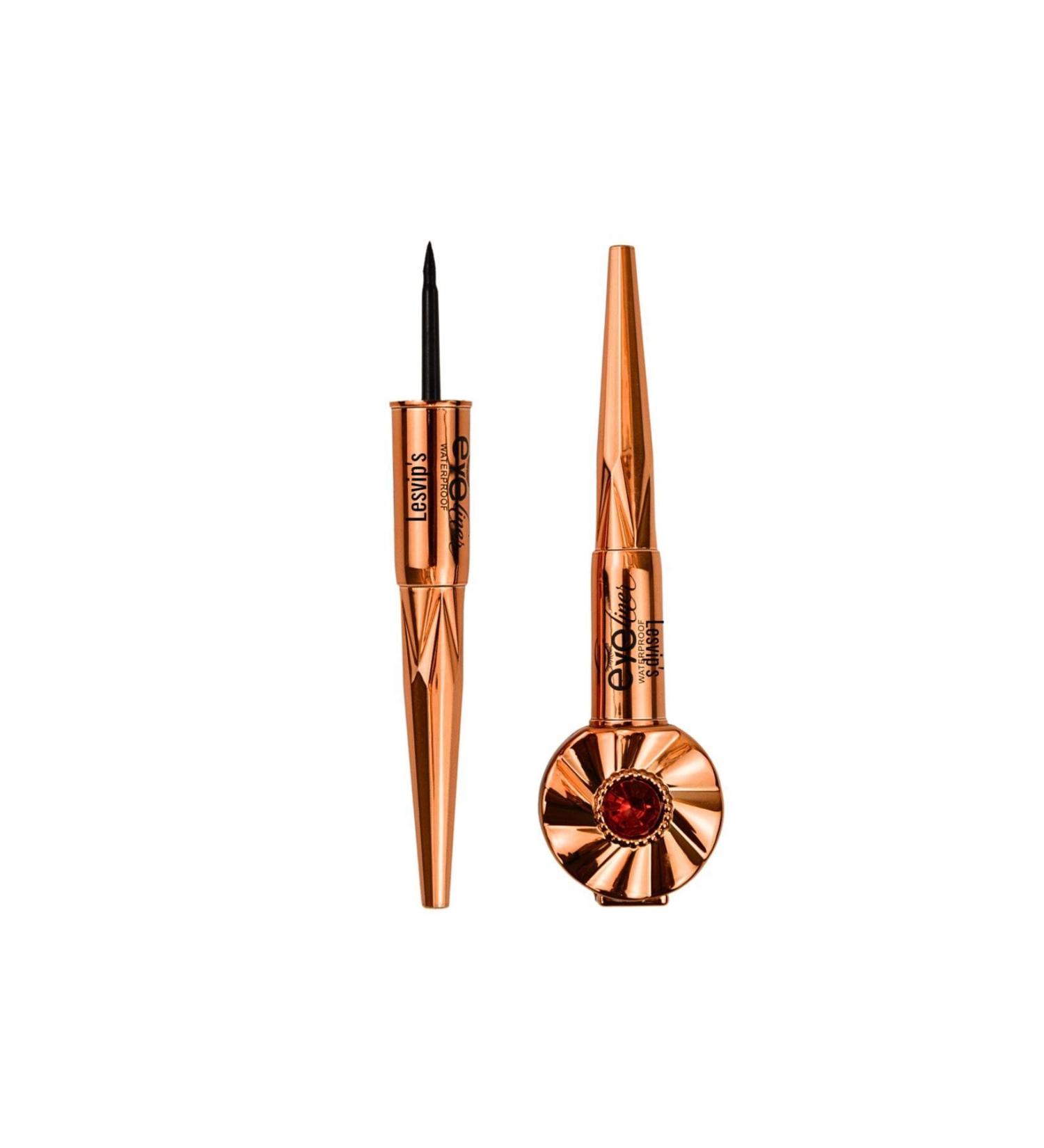 Lesvip's Water-resistant intense black liquid eyeliner