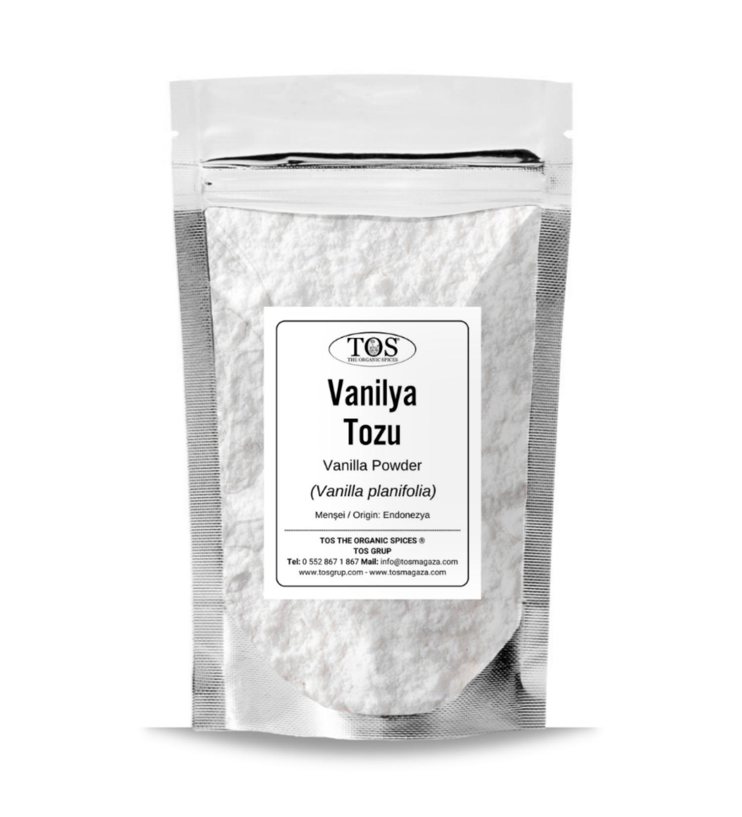 TOS The Organic Spices Vanilla Powder 1 kg (1st Quality) Vanilla planifolia / Vanilla Powder