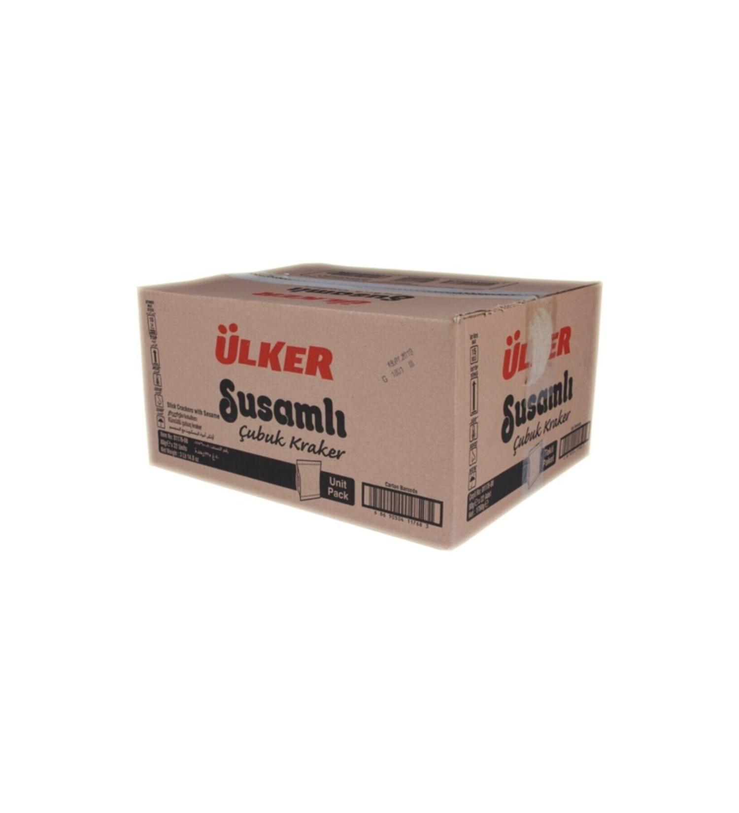 Ulker Sesame Stick Crackers 70 Gr (22 Pieces)