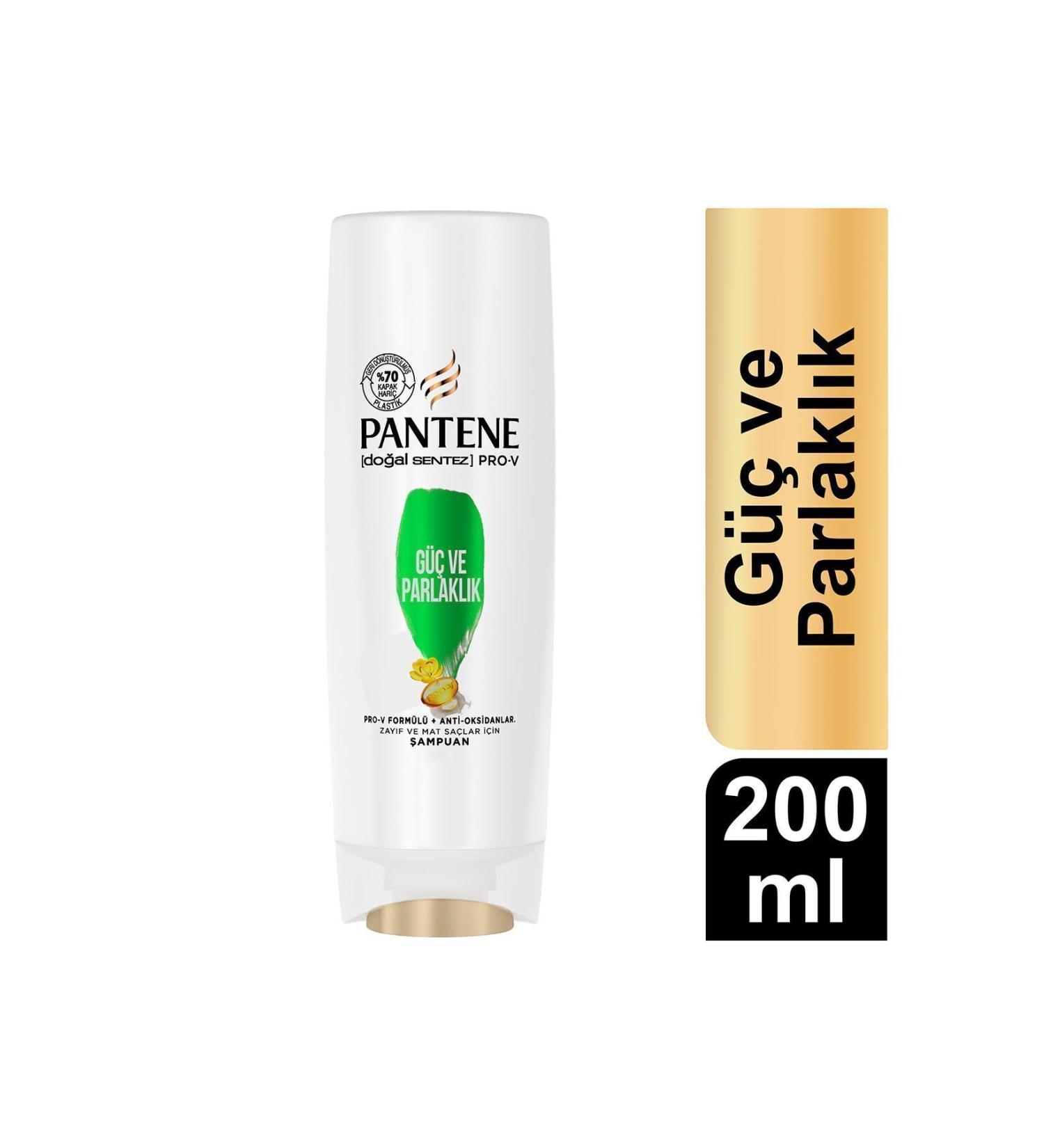 Pantene Natural Synthesis Power and Shine Shampoo 200 ml - Buy Online on GoSupps.com