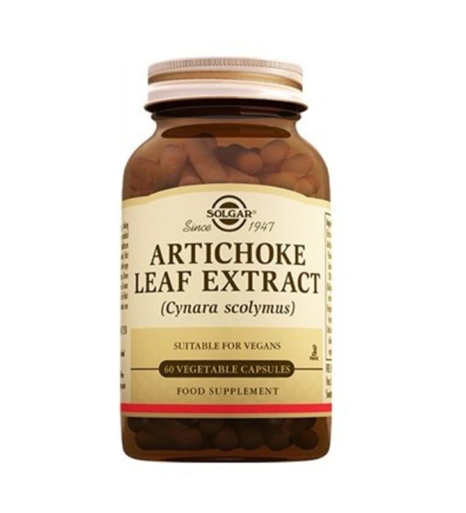 Solgar Artichoke Leaf Extract 60 Capsules