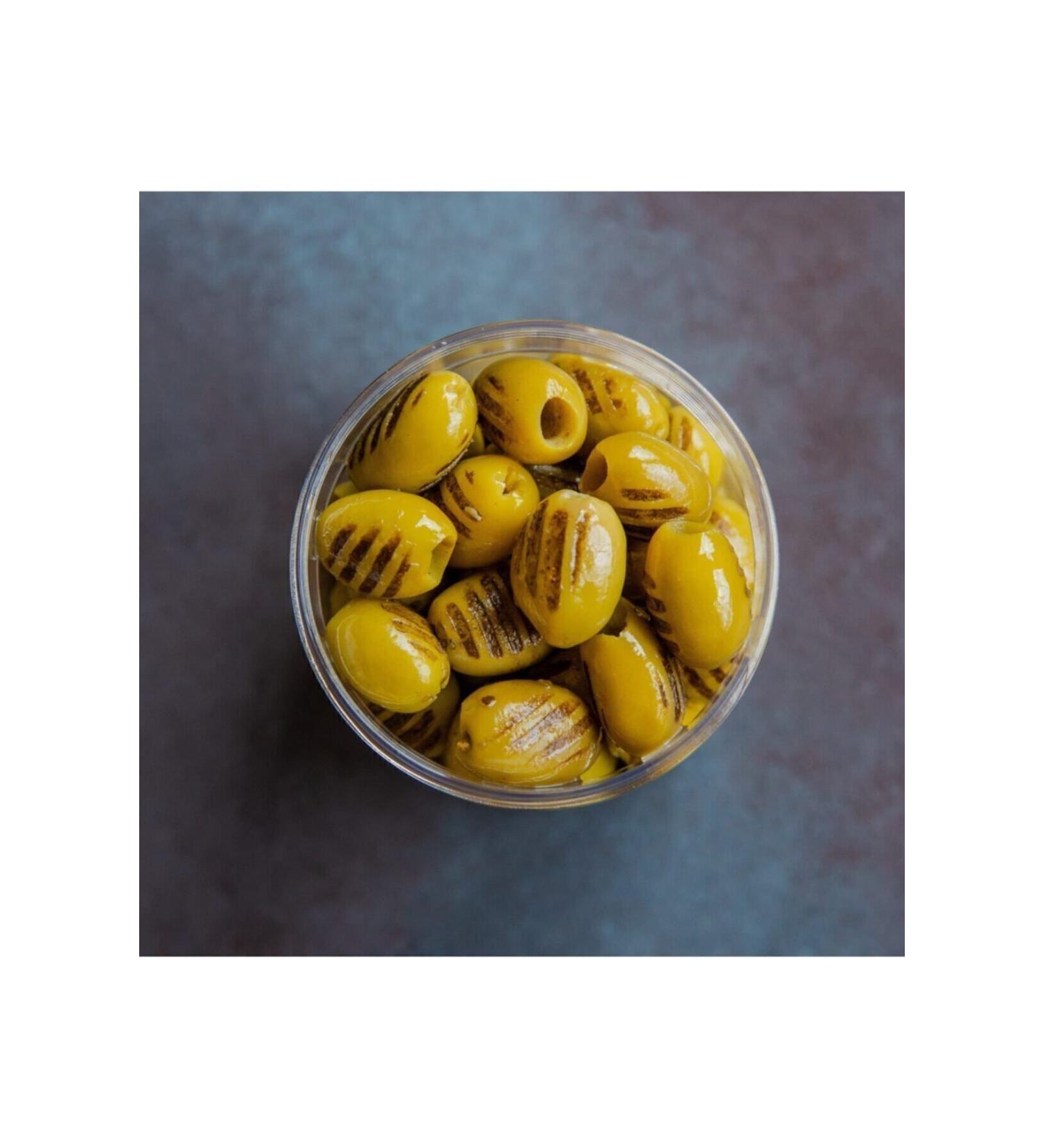 Kharzita Grilled Green Olives 600 gr