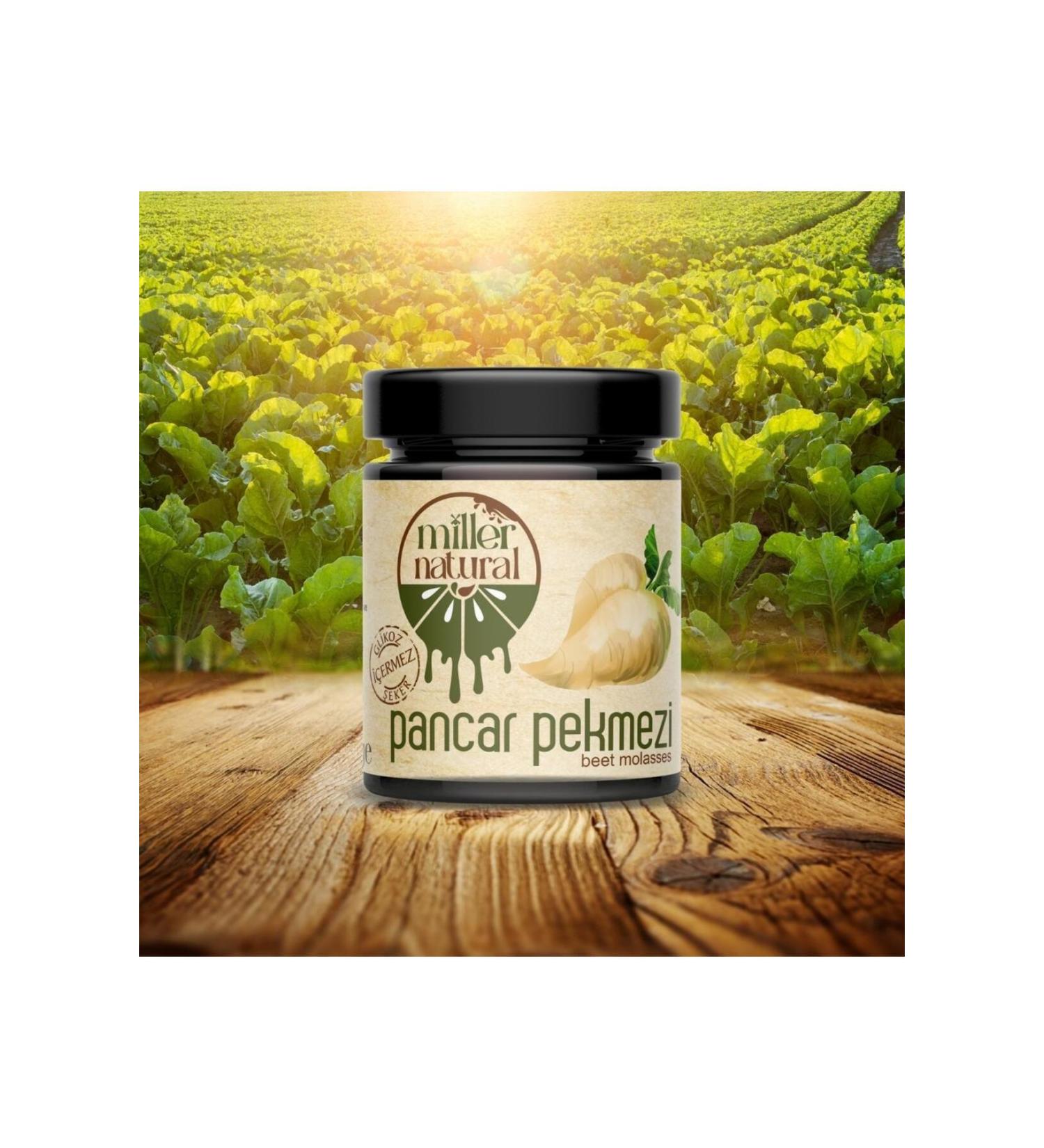 Natural Village Flavors - Miller Natural Beet Molasses - From Amasya to Your Table 400 gr - Buy Online on GoSupps.com