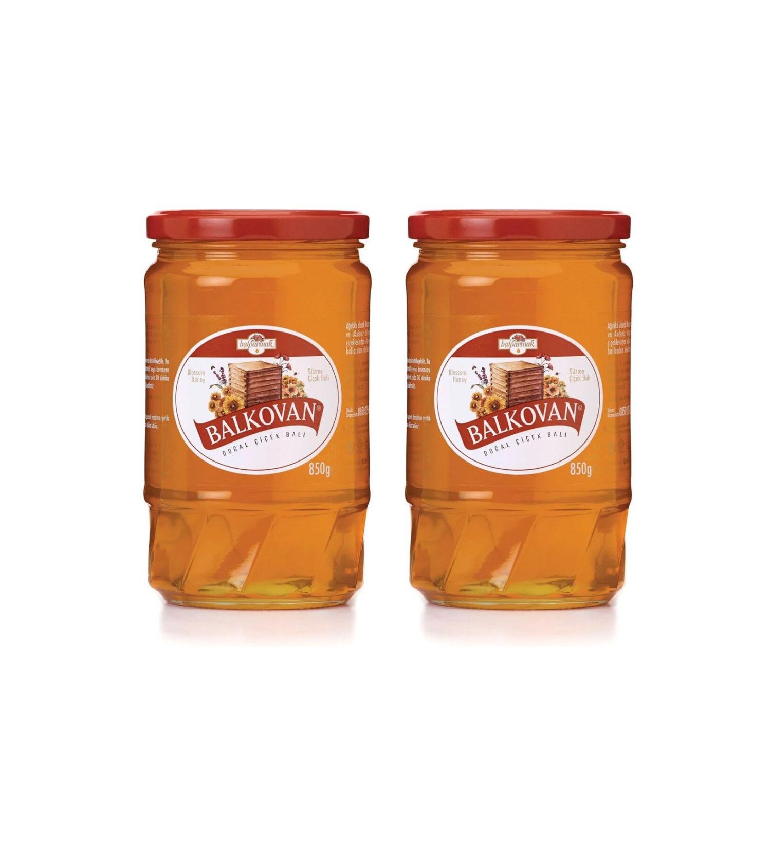 Balkovan Flower Honey 850 gr x 2 Pieces