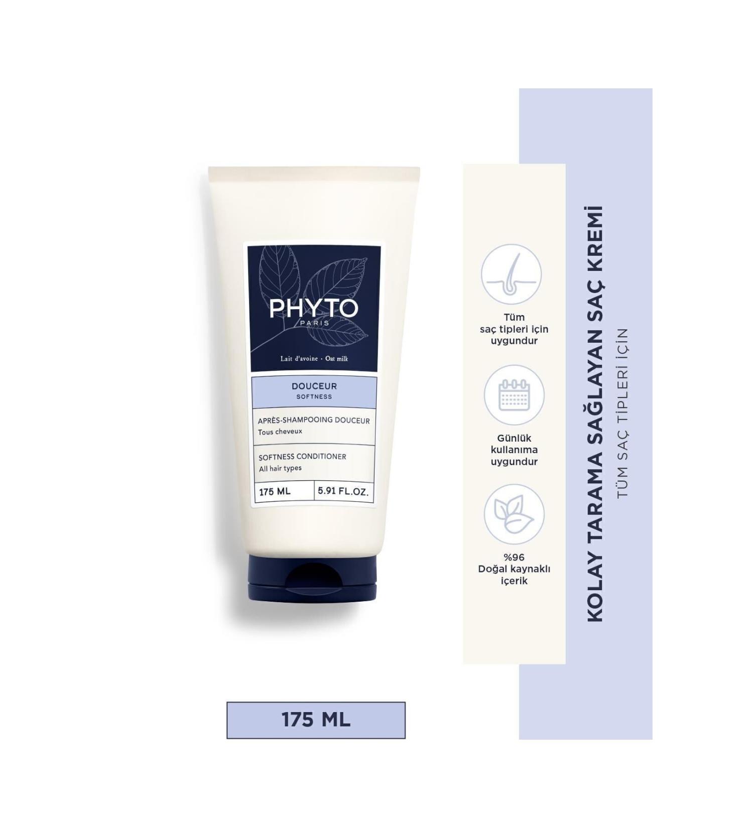 Phyto Softness Conditioner Easy Combing Conditioner for All Hair Types 175 Ml - Buy Online on GoSupps.com