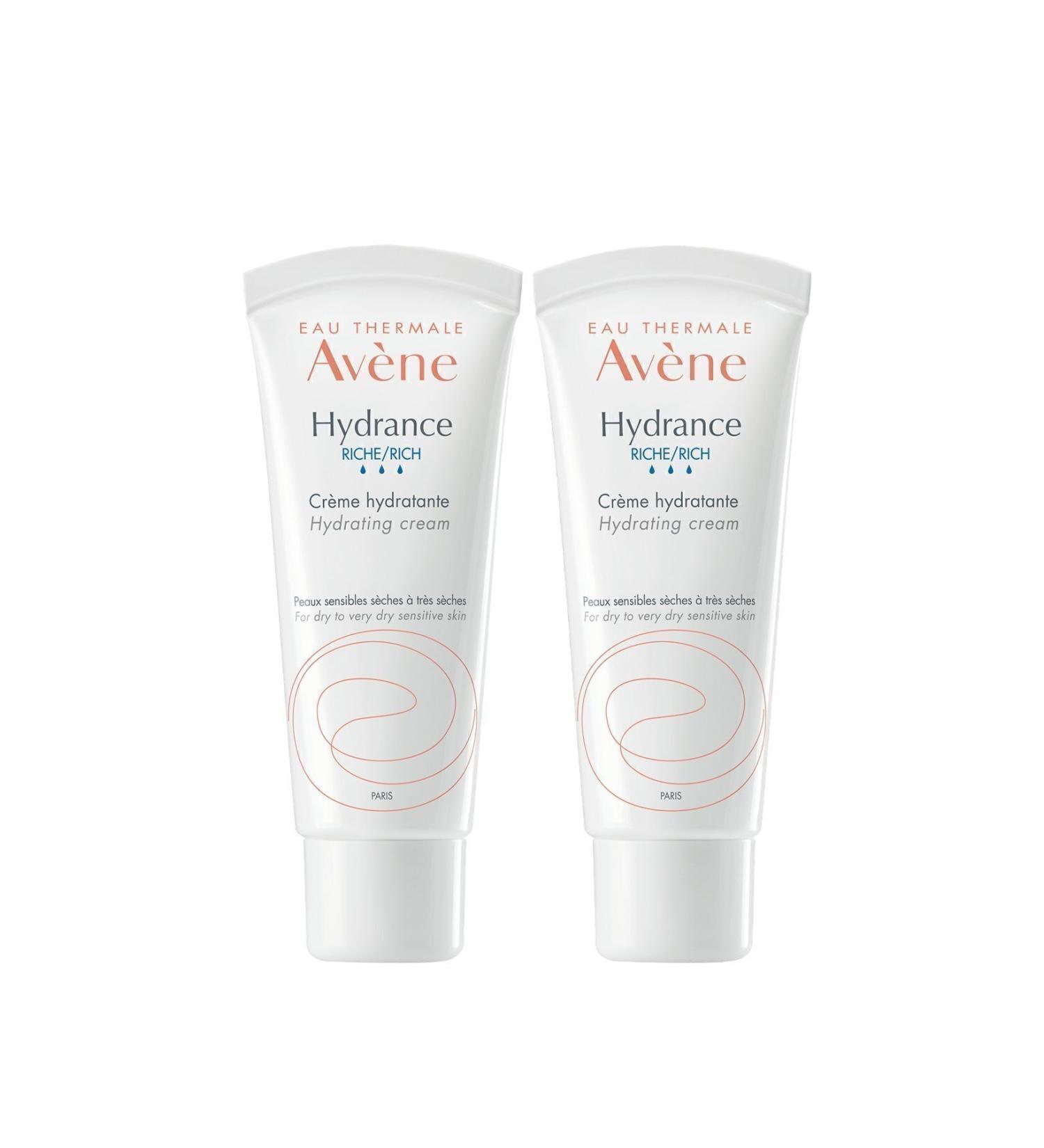 Avene Hydrance Riche Moisturizing Cream 40 ml 2 Pieces - Buy Online on GoSupps.com