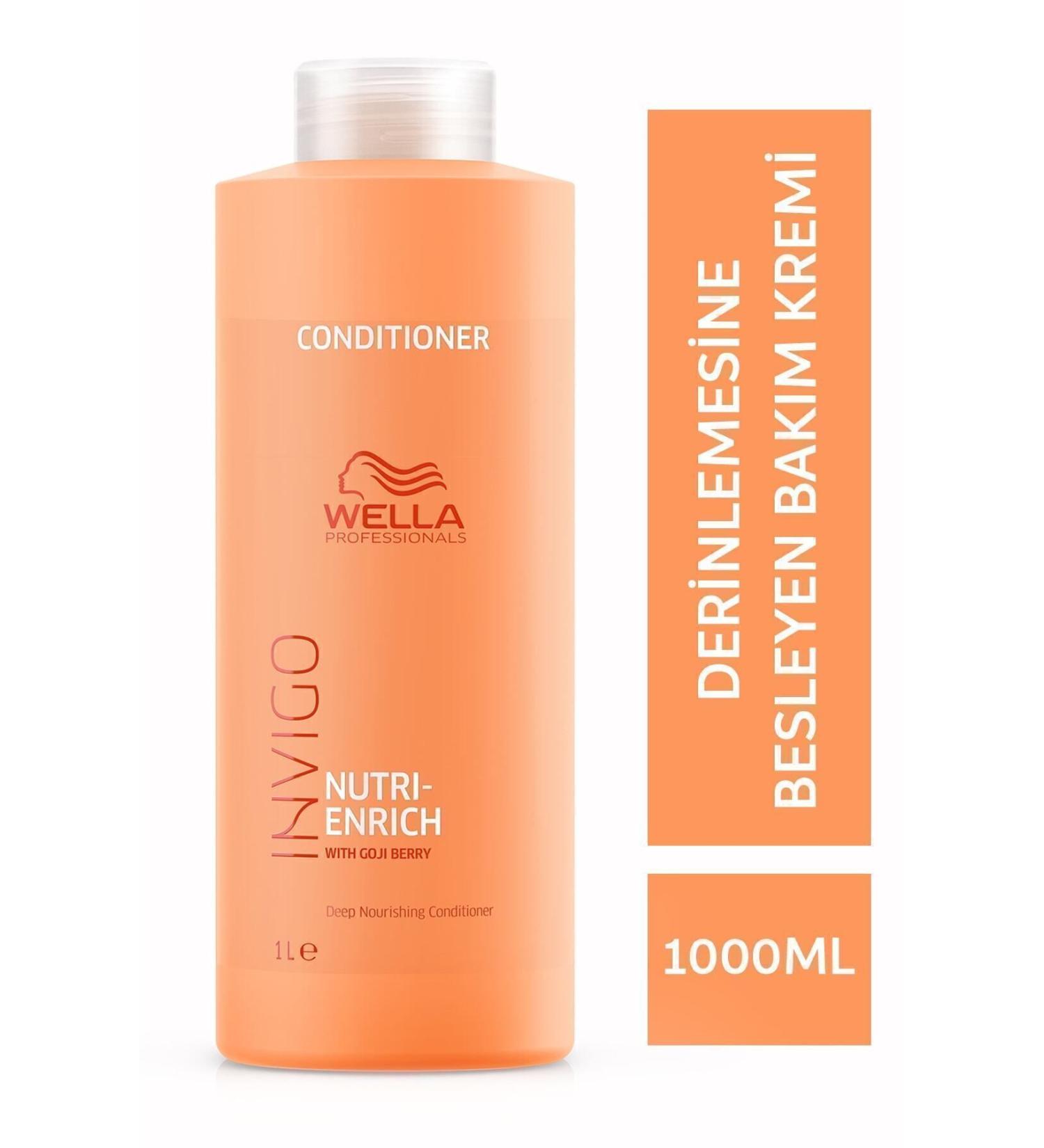 wella professionals invigo nutri-enrich nourishing hair care conditioner 1000 ml