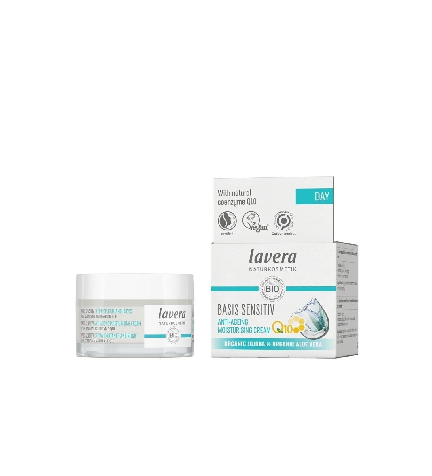 Lavera Basis Sensitiv Anti-Ageing Q10 Anti-Aging Moisturizing Face Cream 50 ml