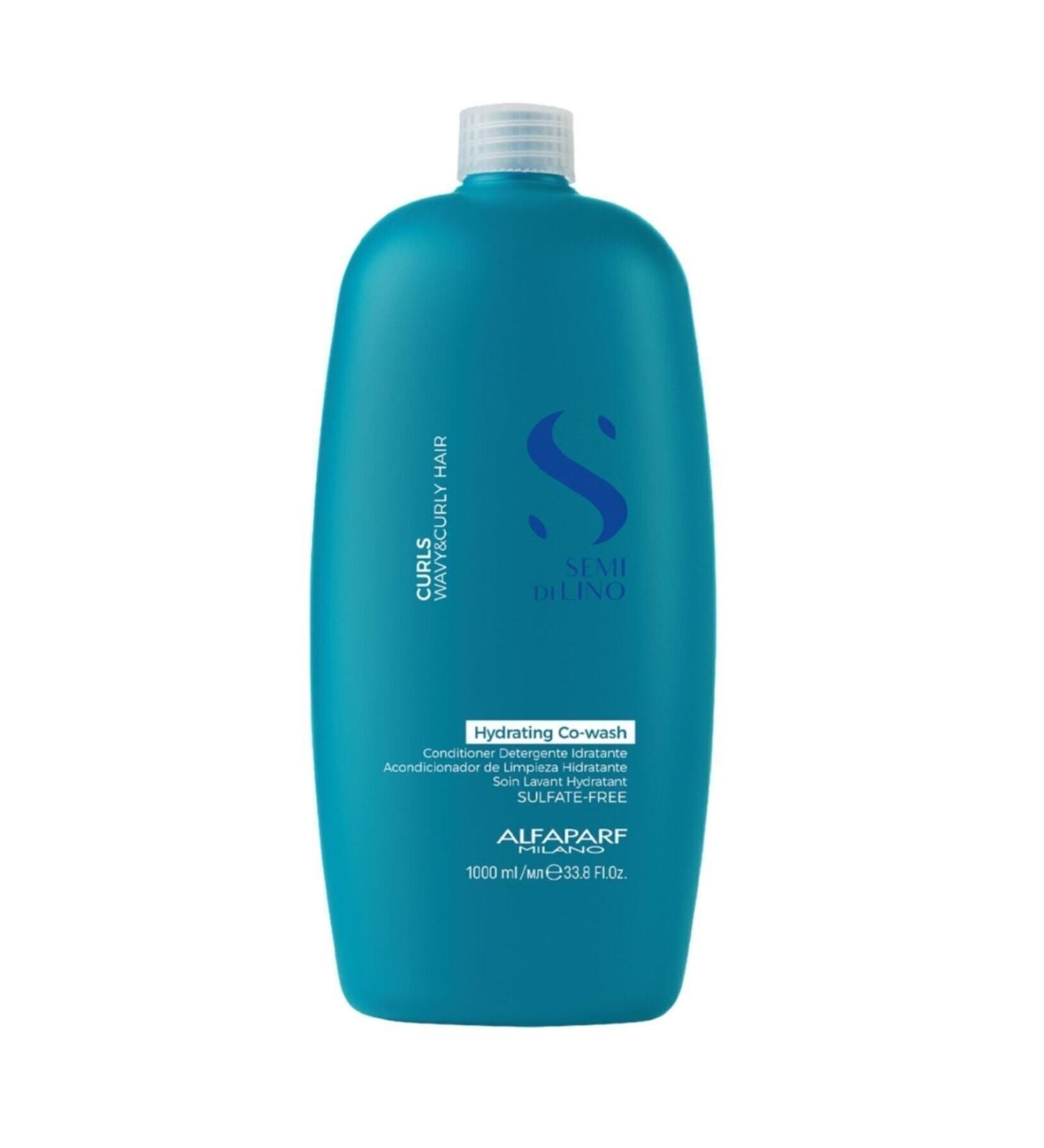 Alfaparf Semi Di Lino Curls Co-wash Moisturizing Cleansing Cream 1000 Ml