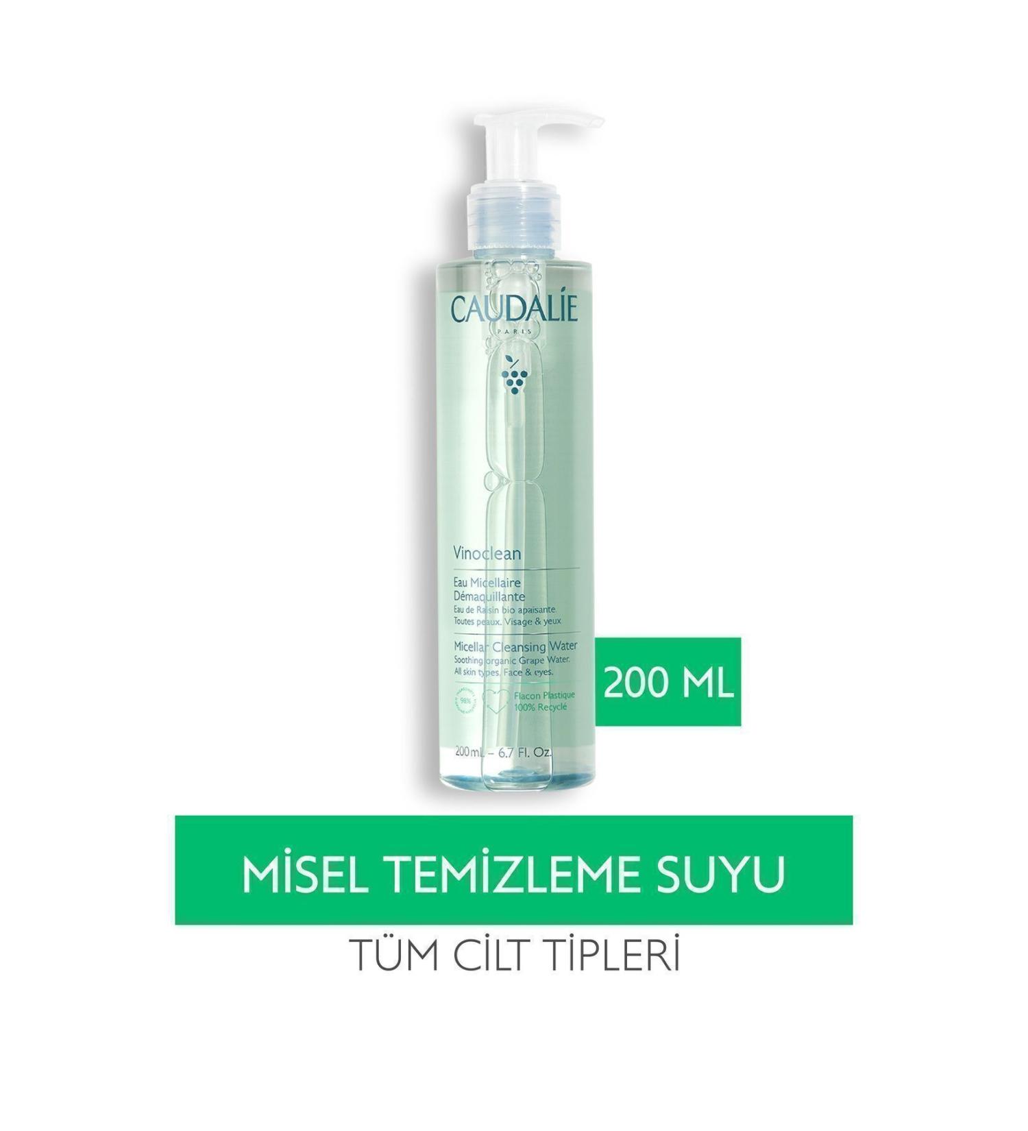 Caudalie Vinoclean Micellar Cleansing Water 200 ml - Buy Online on GoSupps.com